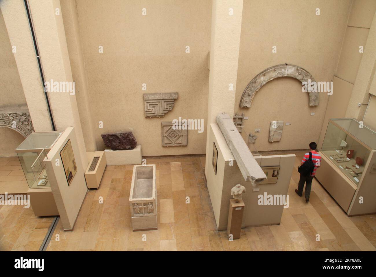 Musée Archéologique d'Istanbul à l'intérieur d'Istanbul, Turquie. Museum plus d'un million d'objets qui représentent presque toutes les époques de l'histoire du monde. Banque D'Images