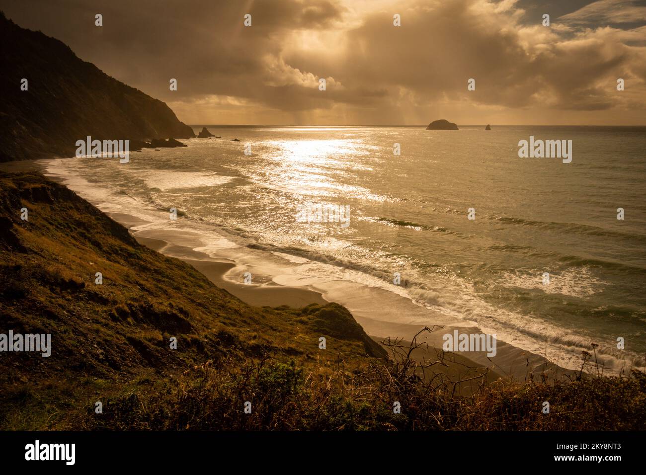 Le sud de l'Oregon Coast Banque D'Images