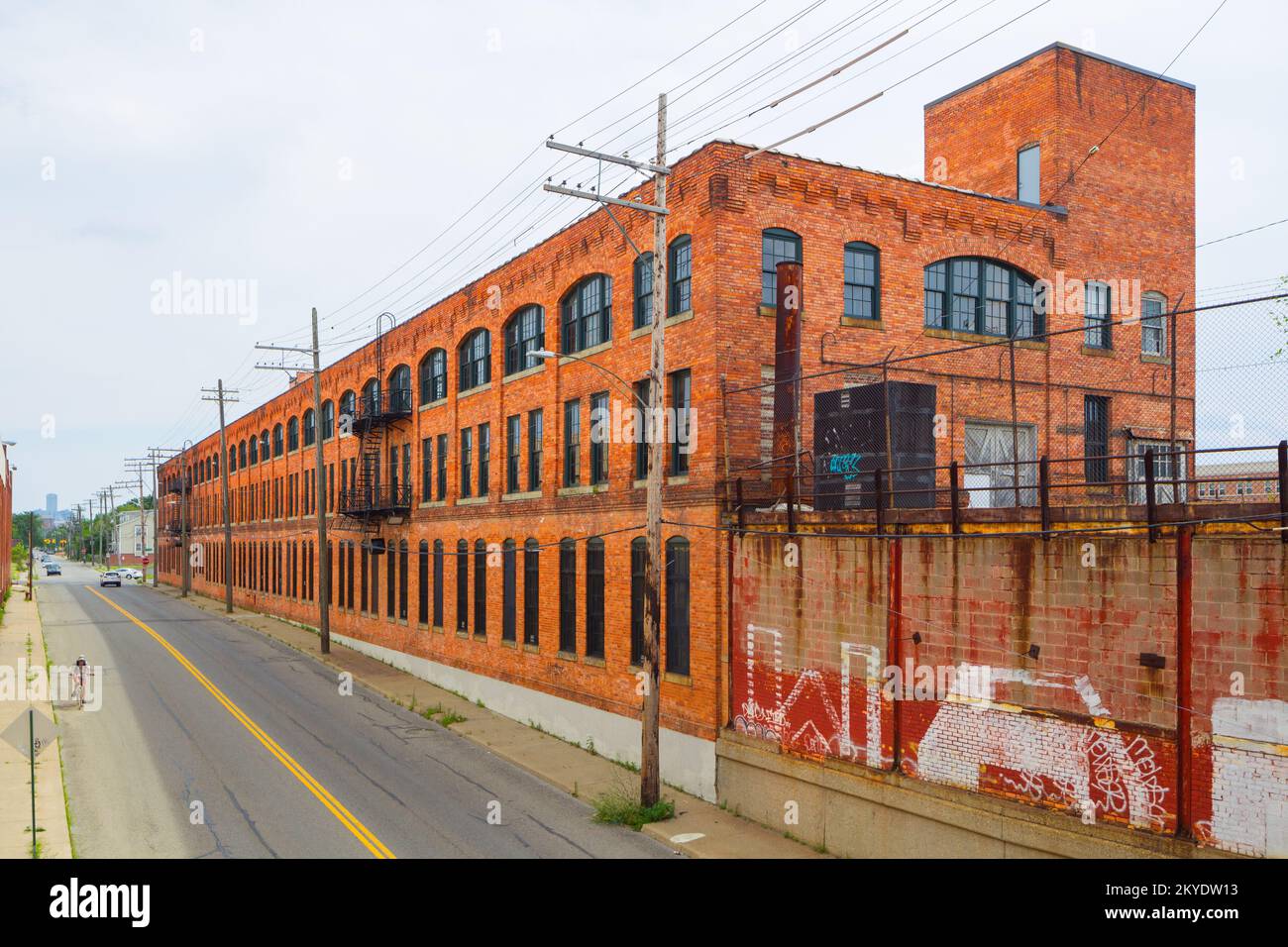 L'usine Ford Piquette 'Model T' dans le quartier historique industriel de Piquette Avenue à Detroit, Michigan, États-Unis, où les voitures Ford 'Model T' ont été construites. Banque D'Images