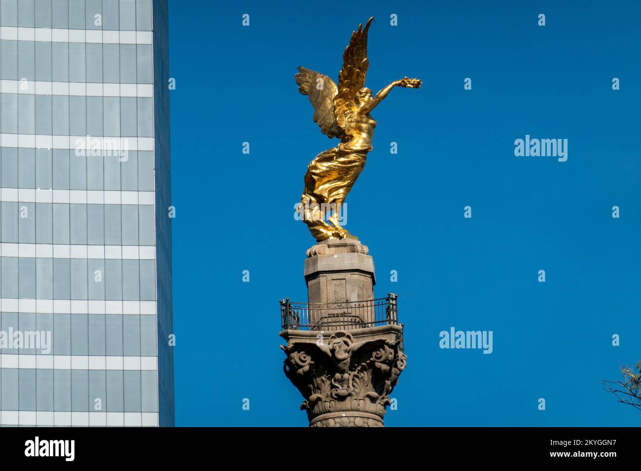 Ange de l'indépendance, Mexico Banque D'Images