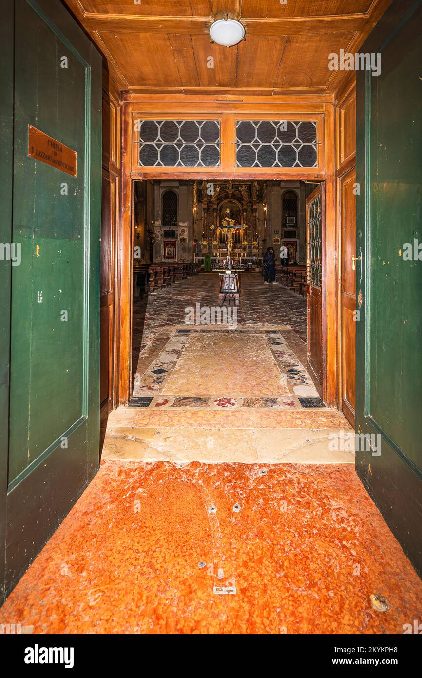 Italie Vénétie Venise - Eglise de San Lazzaro dei Mendicanti (1634) Banque D'Images