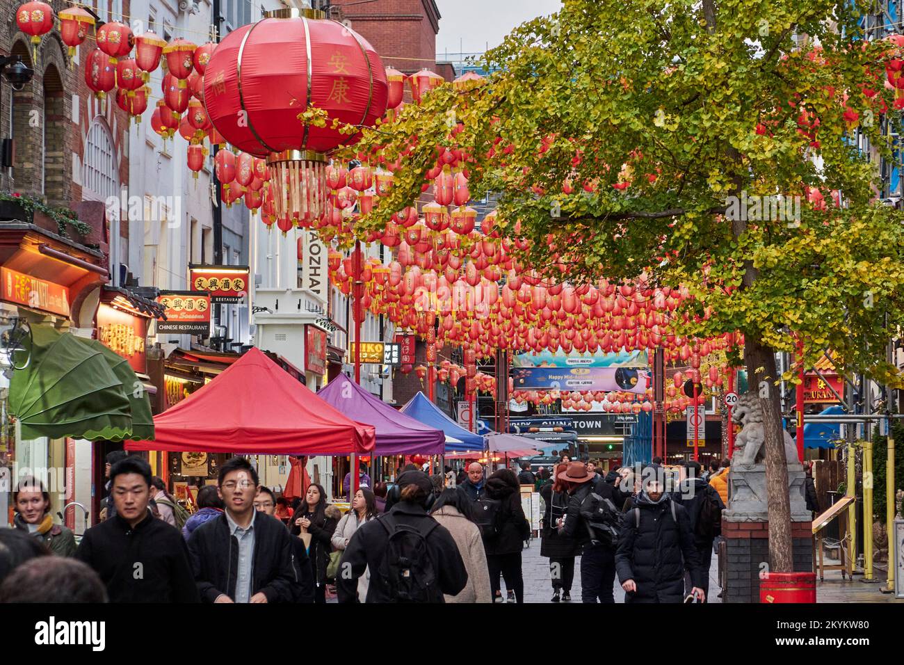 China Town, Londres Banque D'Images