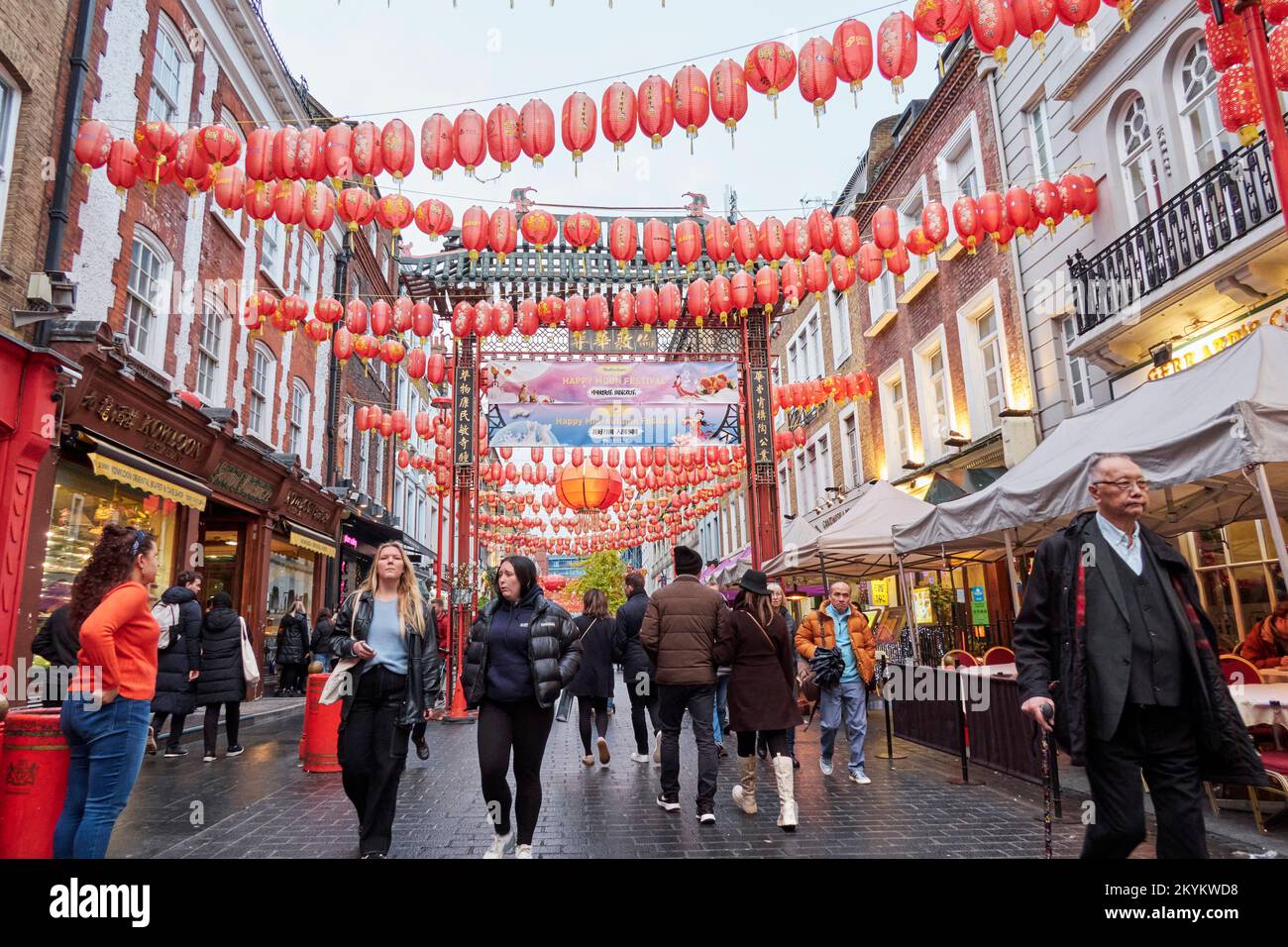 China Town, Londres Banque D'Images