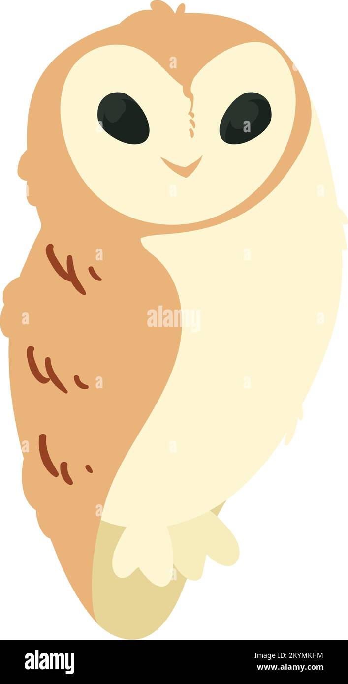 joli petit hibou Illustration de Vecteur