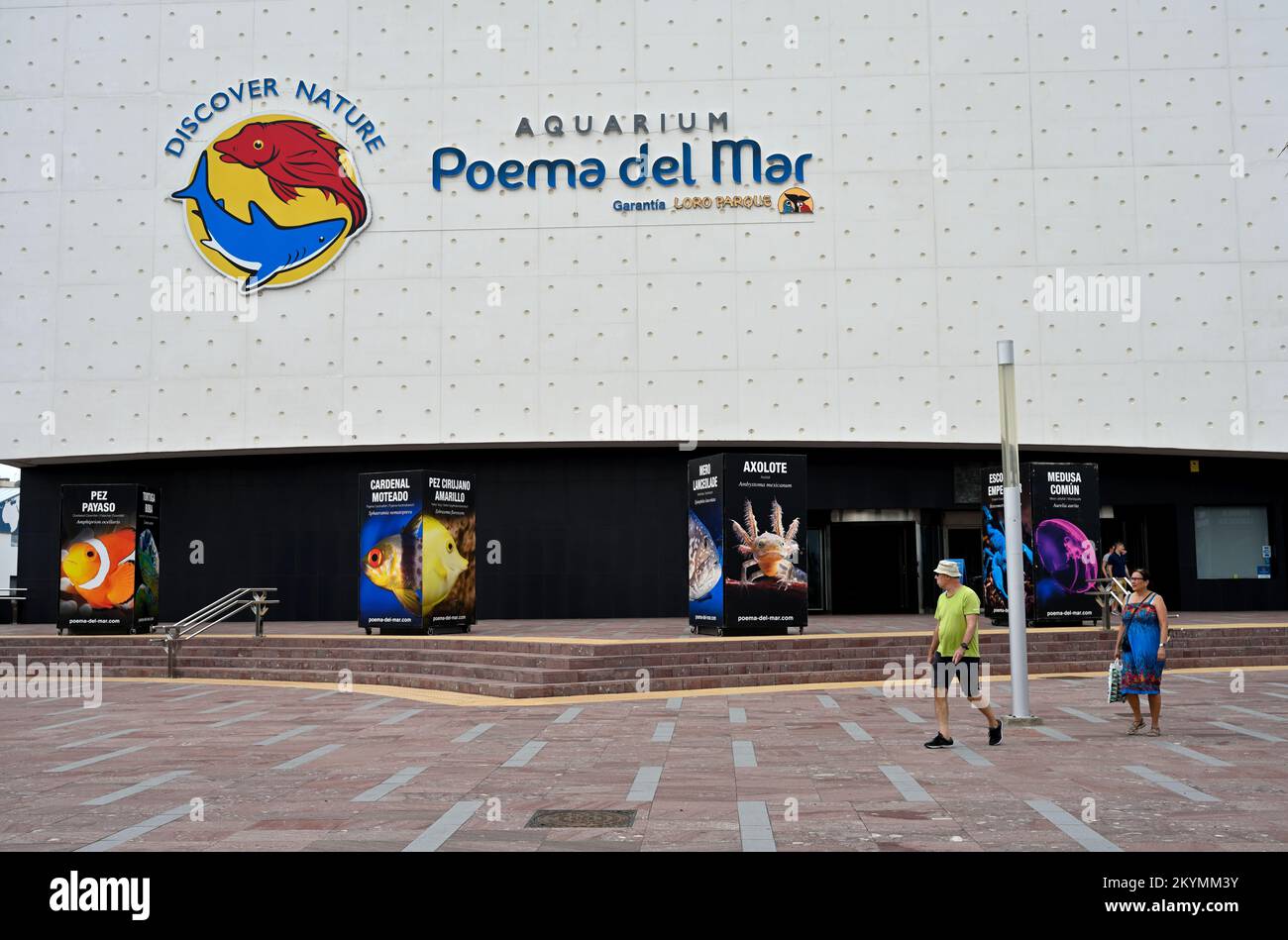 Aquarium Poema del Mar Las Palmas, Gran Canaria Banque D'Images
