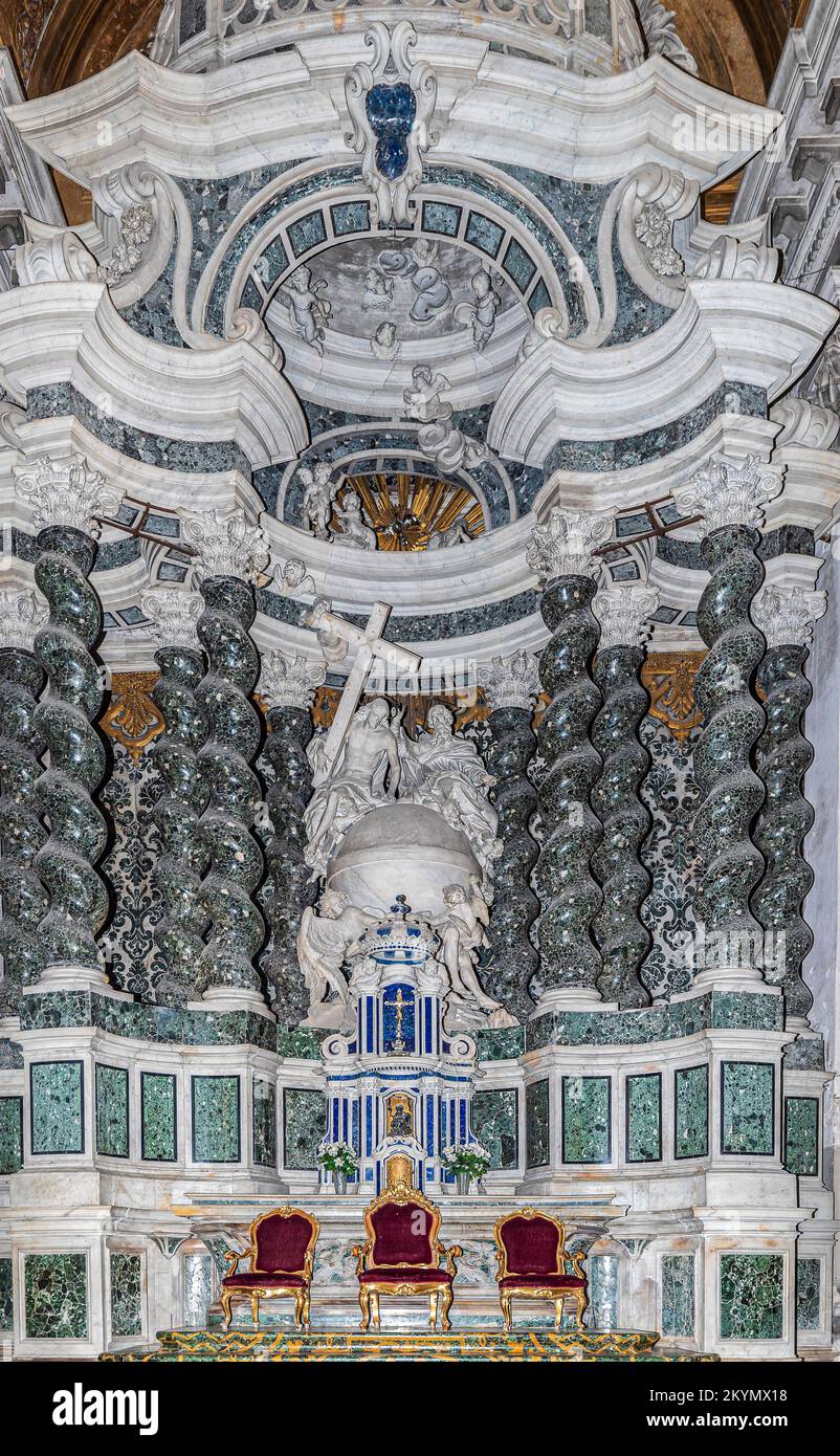 Italie Vénétie Venise - Église de Gesuiti (1715) Banque D'Images