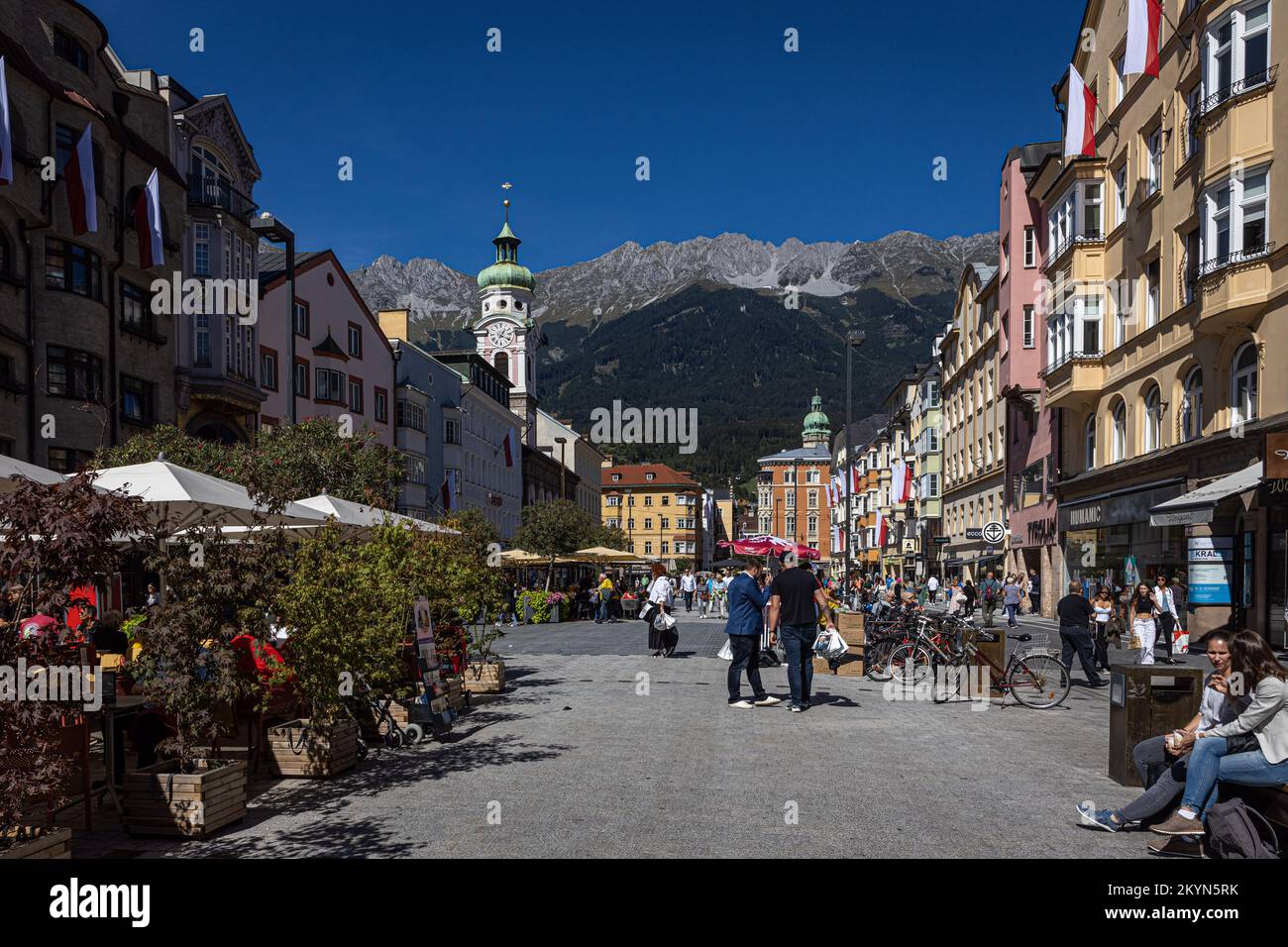 Innsbruck, Autriche Banque D'Images