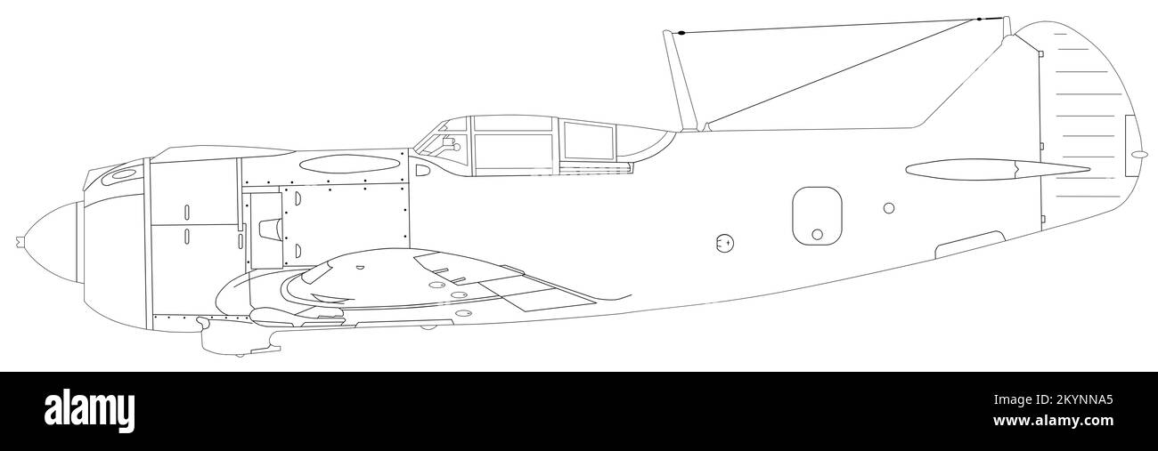 Lavochkin la-5F Banque D'Images