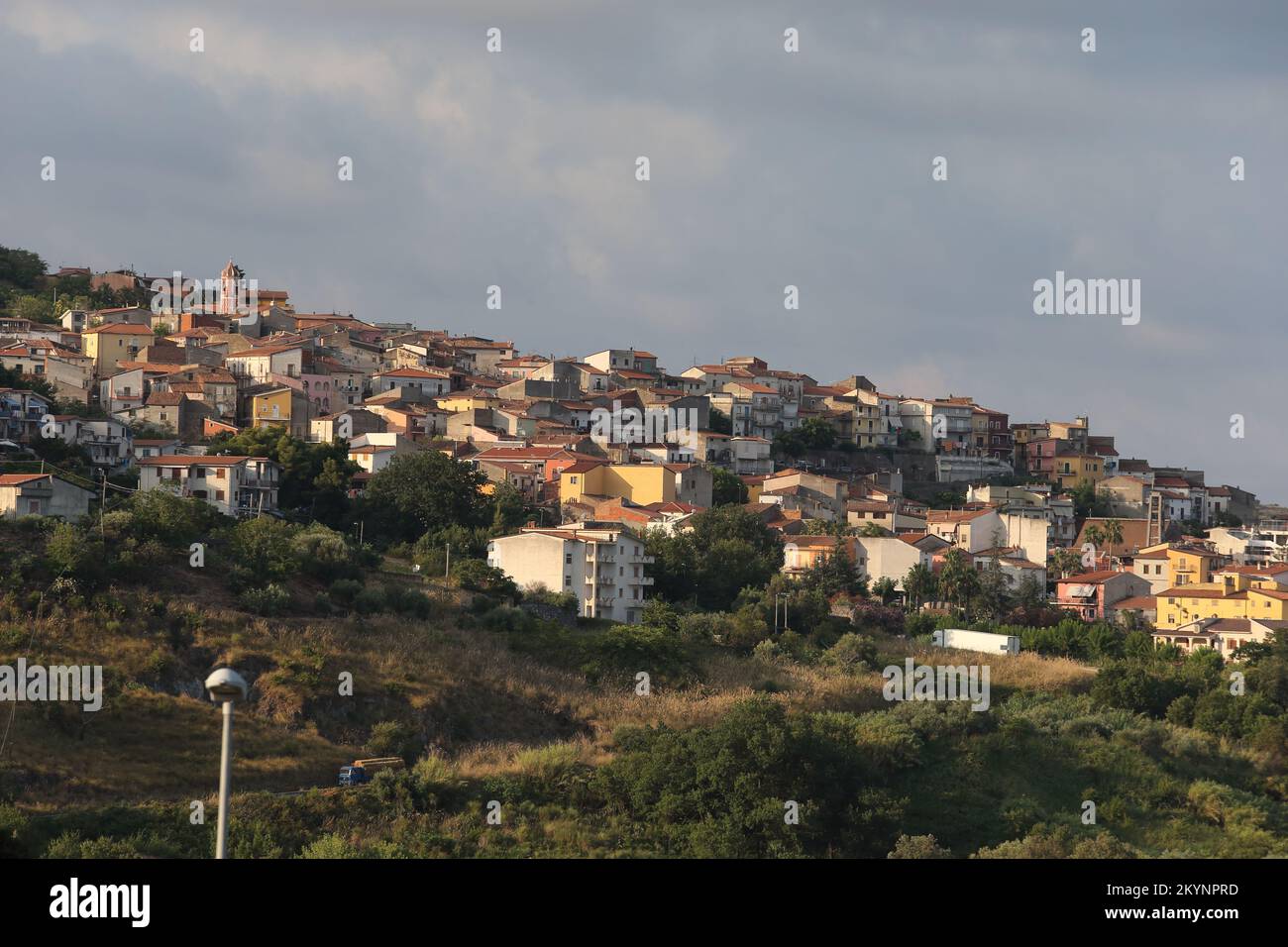 Santa Maria del Cedro, Italie - 6 août 2022 : le village de Santa Maria del Cedro Banque D'Images