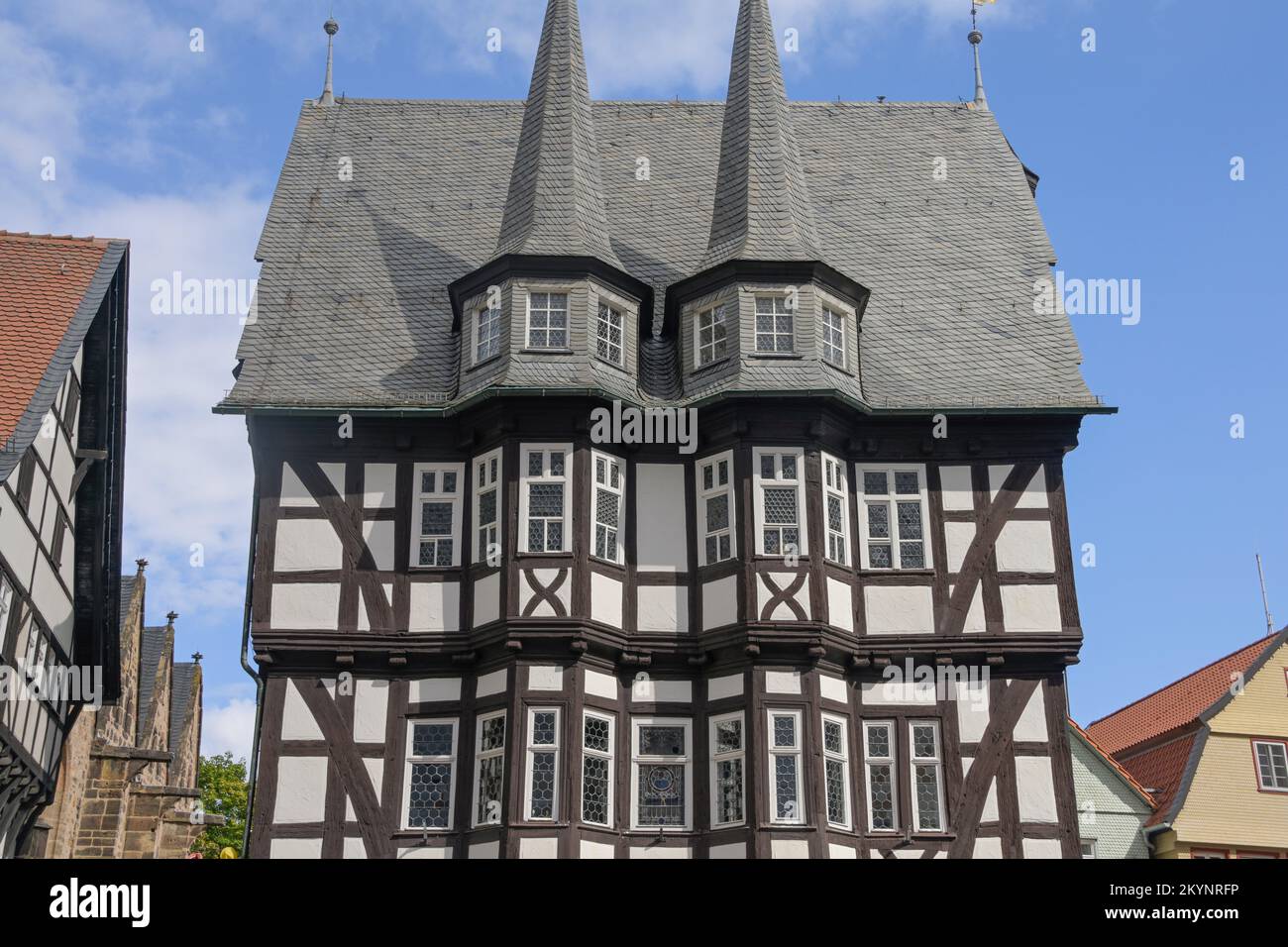 Rathaus, Markt, Alsfeld, Hesse, Allemagne Banque D'Images