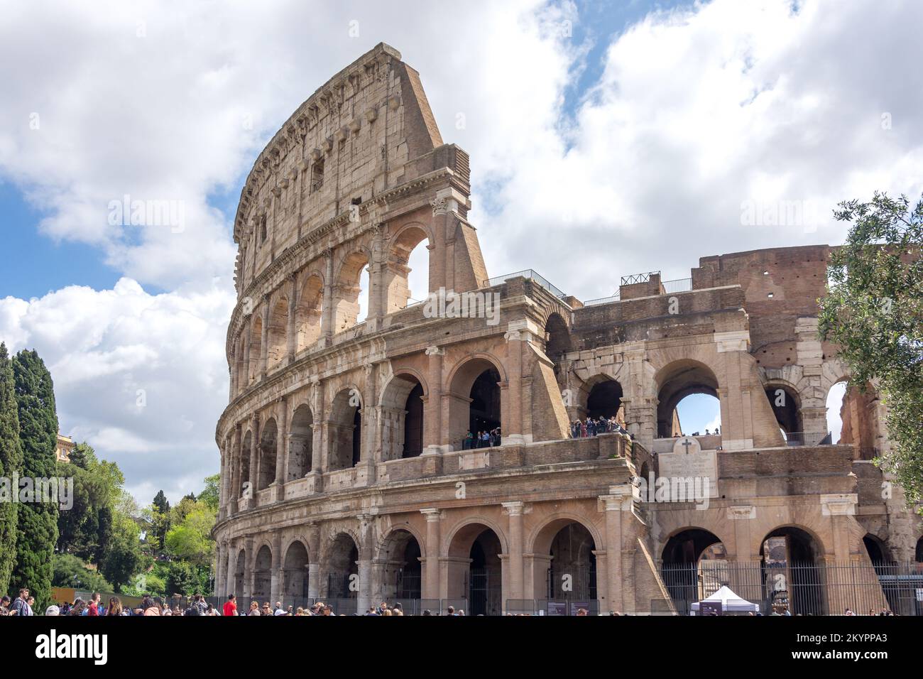Le Colisée (Colosseo), le IV Temprune Pacis, le centre de Rome, Rome (Roma), la région du Latium, Italie Banque D'Images