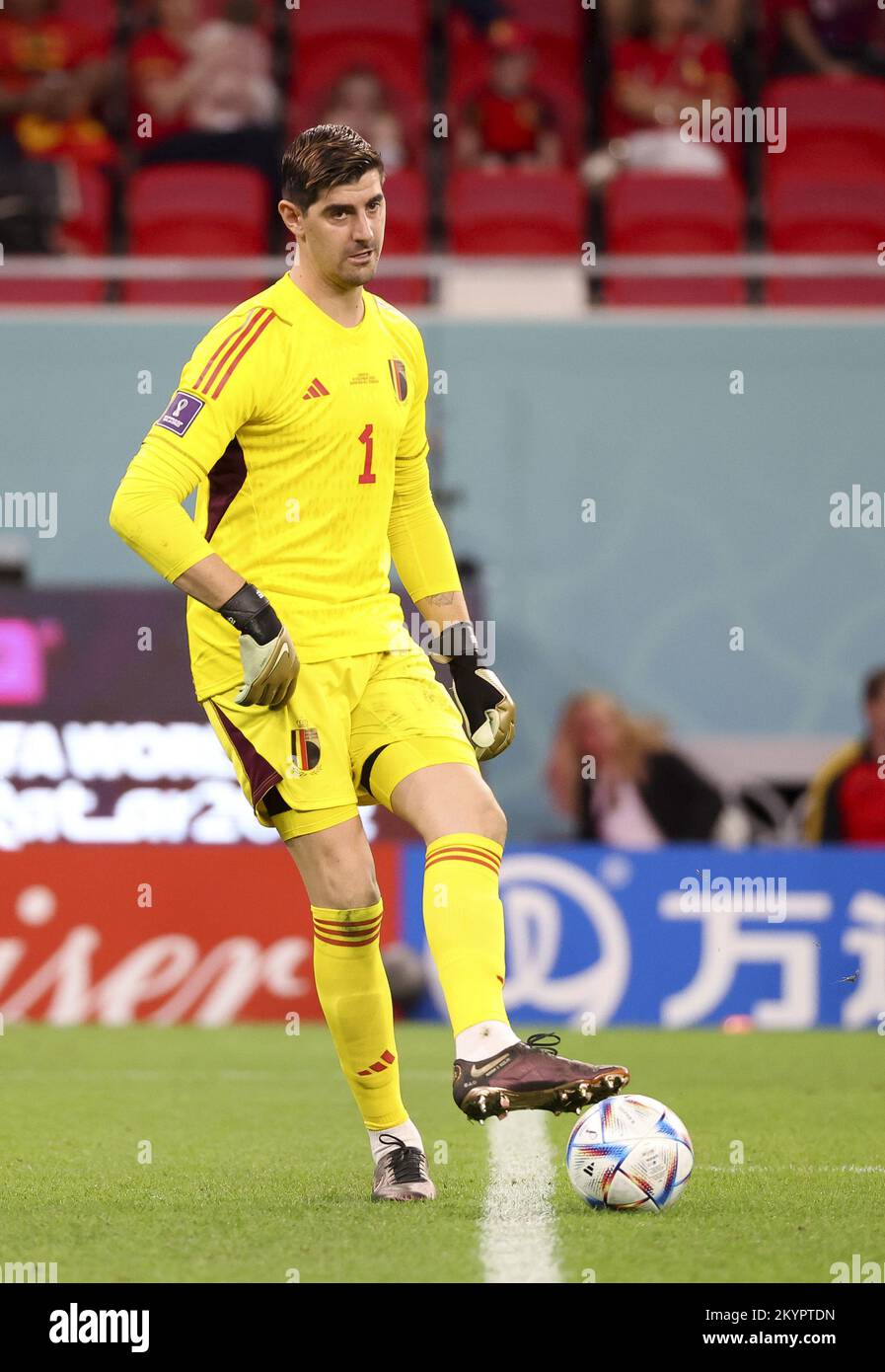 Carte De Collection Futera Unique World Football 2023 – Thibaut Courtois #002 – Belgique