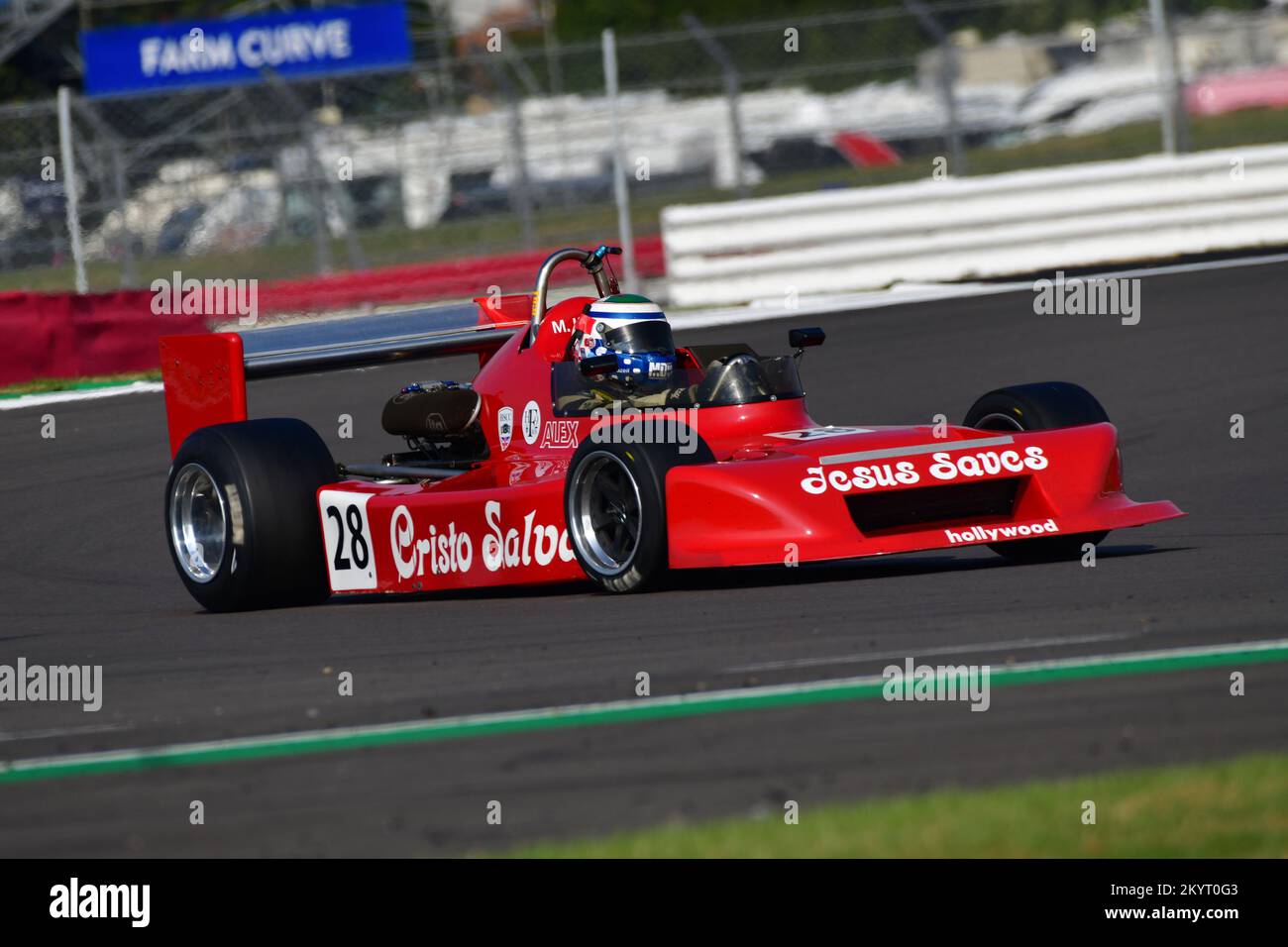 Mark Hazell, 782 mars, HSCC, Formule historique 2, monoplaces qui a formé la série de prévoyants à F1 en 1970s, avec deux courses au cours de la semaine de l'événement Banque D'Images