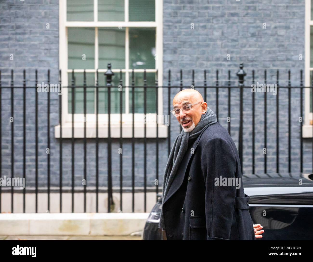 Le député de Nadhim Zahawi, ministre sans portefeuille, arrive au 10, Downing Street, à Londres Banque D'Images