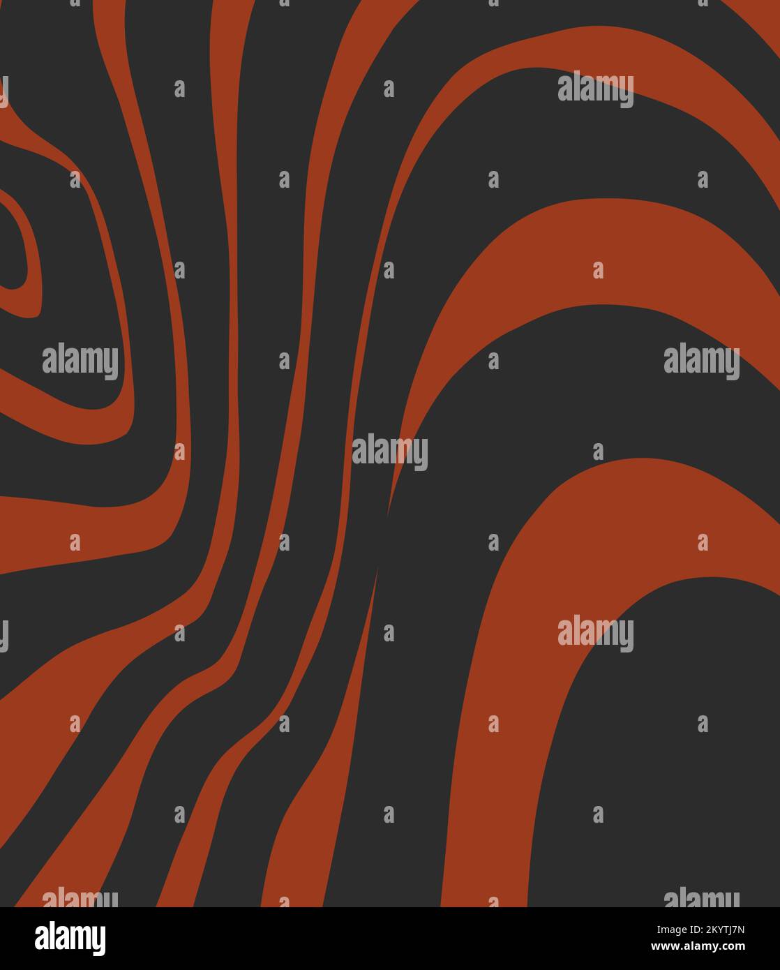 Dessin vectoriel abstrait dessin graphique dessin dessin imprimé design, concept art contemporain ensemble avec art graphique vague décoratif psychédélique Illustration de Vecteur