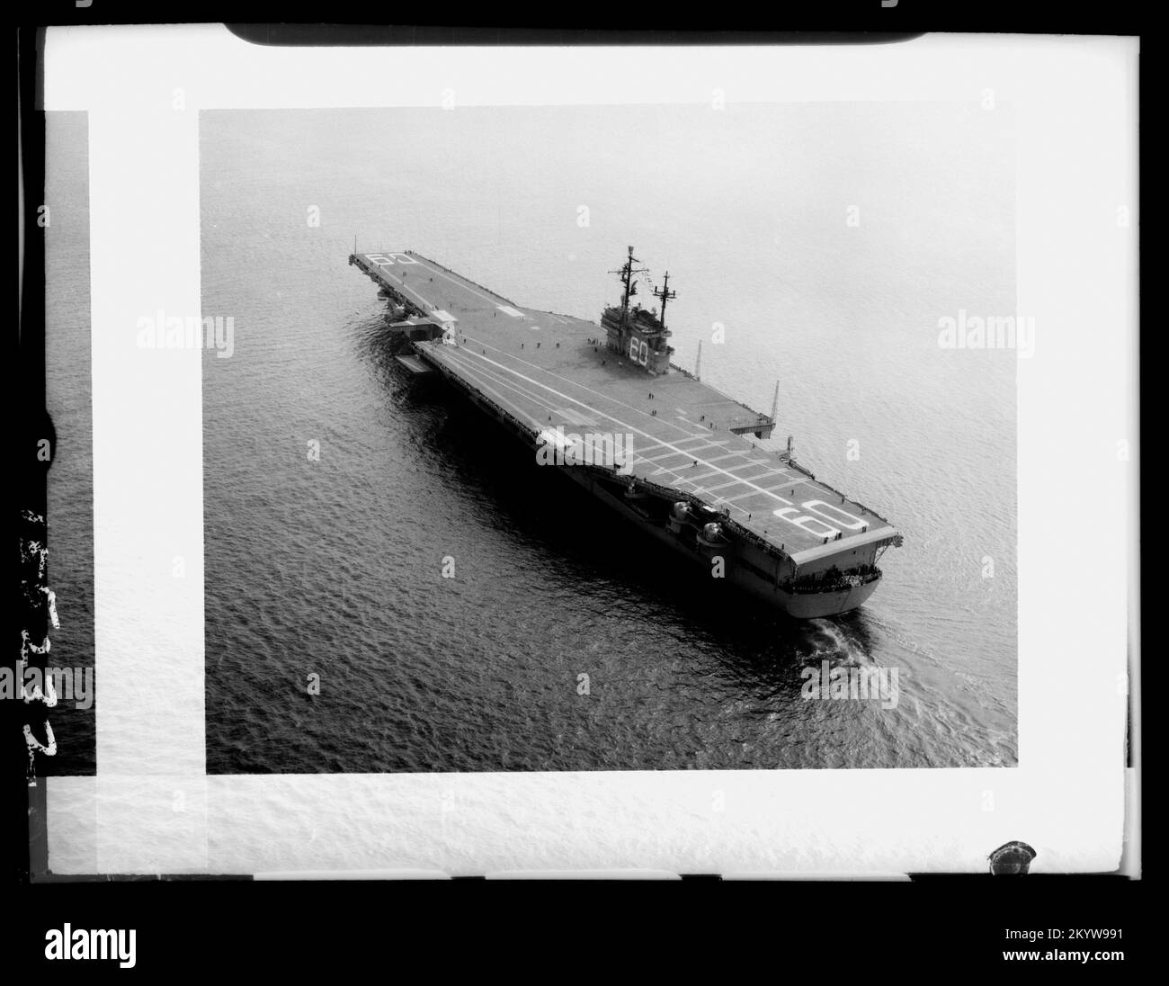 CVA 60 Saratoga , navires, navires, bateaux, Histoire navale, Marine Banque D'Images