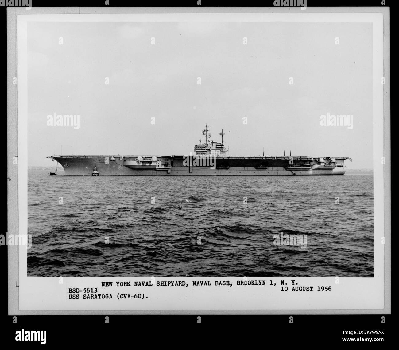 CVA 60 Saratoga , navires, navires, bateaux, Histoire navale, Marine Banque D'Images