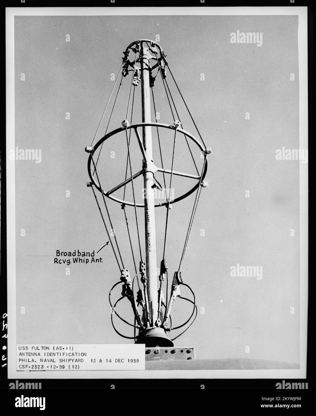 AS-11 Fulton , navires, navires, bateaux, Histoire navale, Marine Banque D'Images