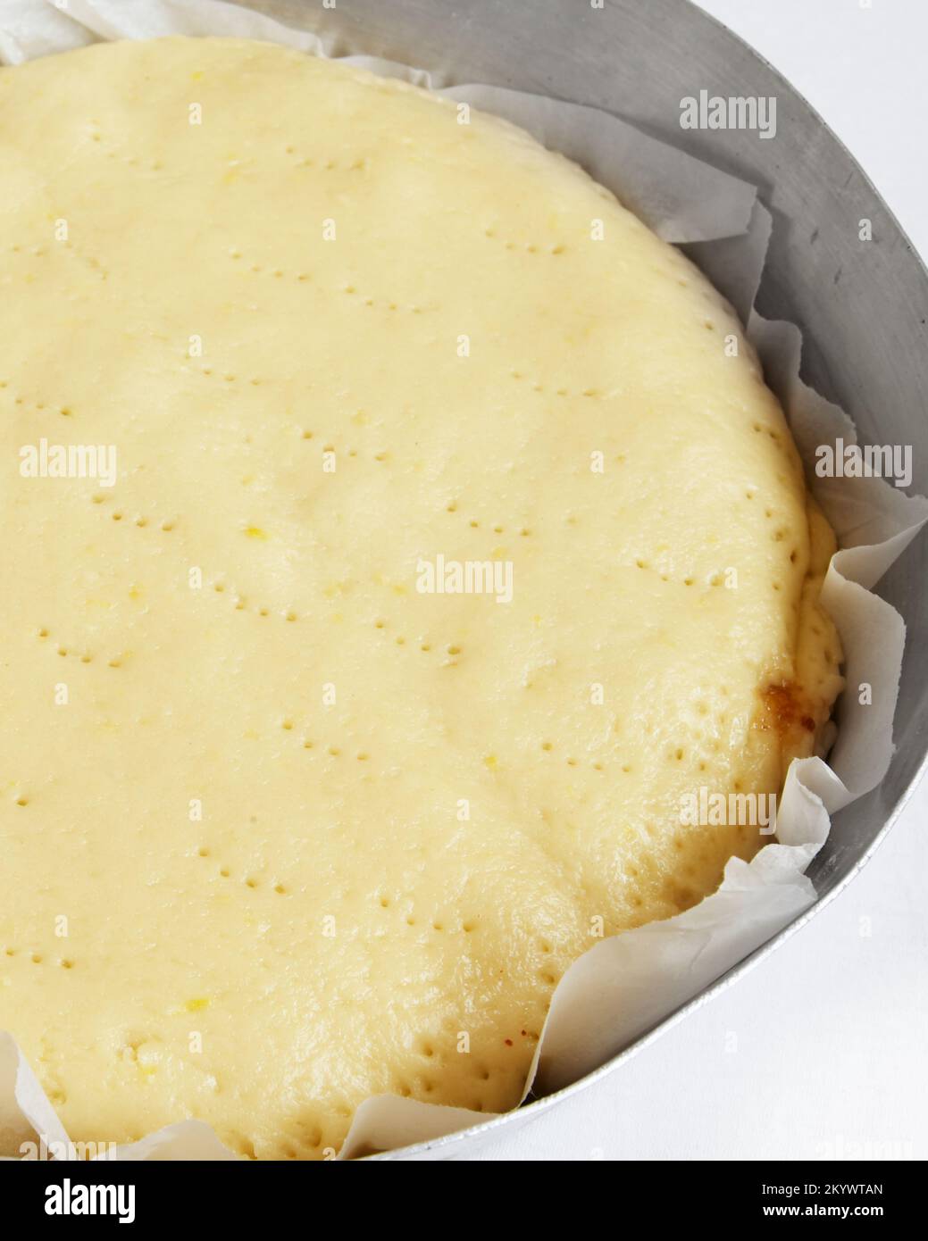Apple pie - Crostata di Mele. La cuisine Italienne Banque D'Images
