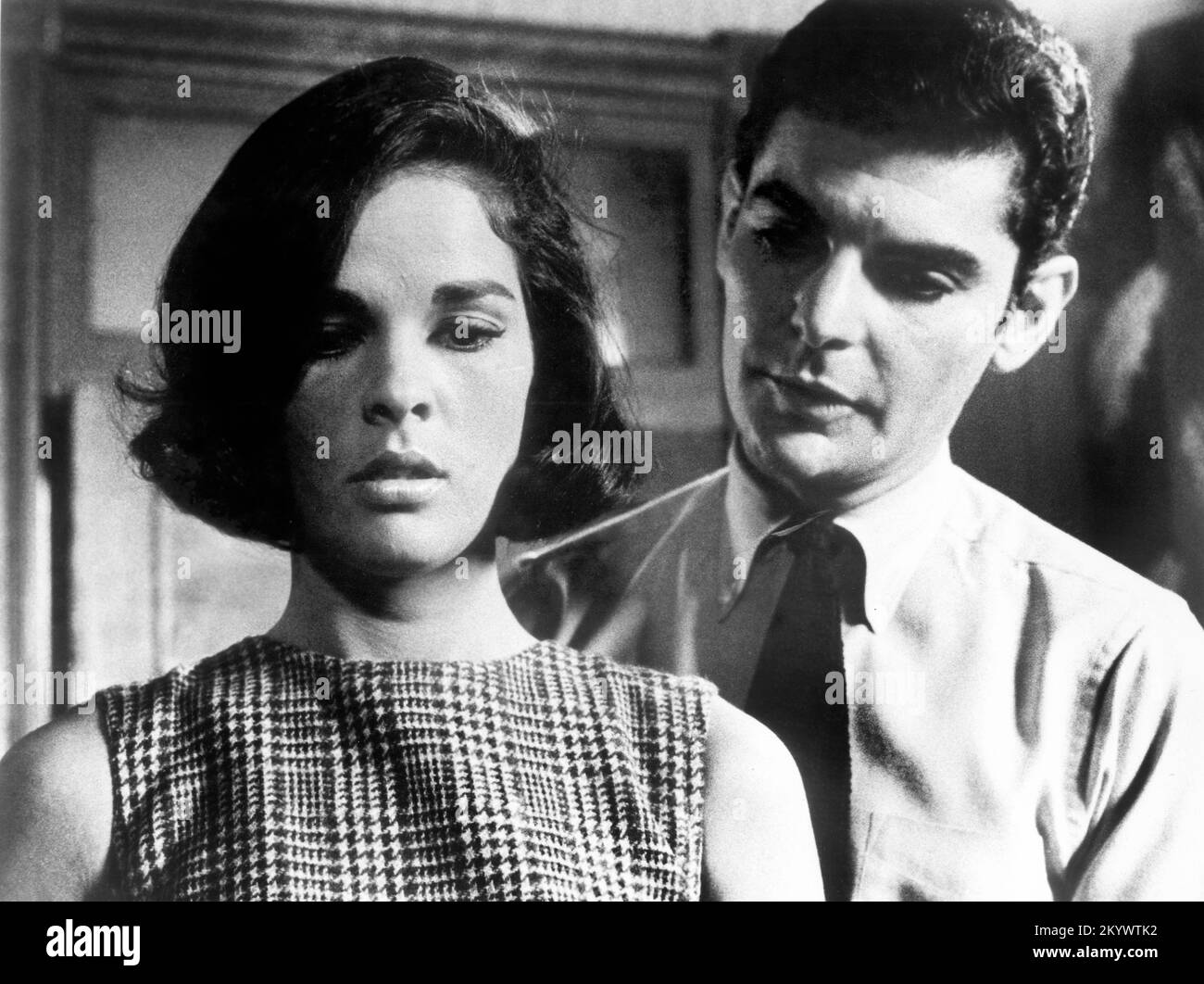 Ali MacGraw, Richard Benjamin, sur le tournage du film, 'Au revoir, Colomb', Paramount Pictures, 1969 Banque D'Images