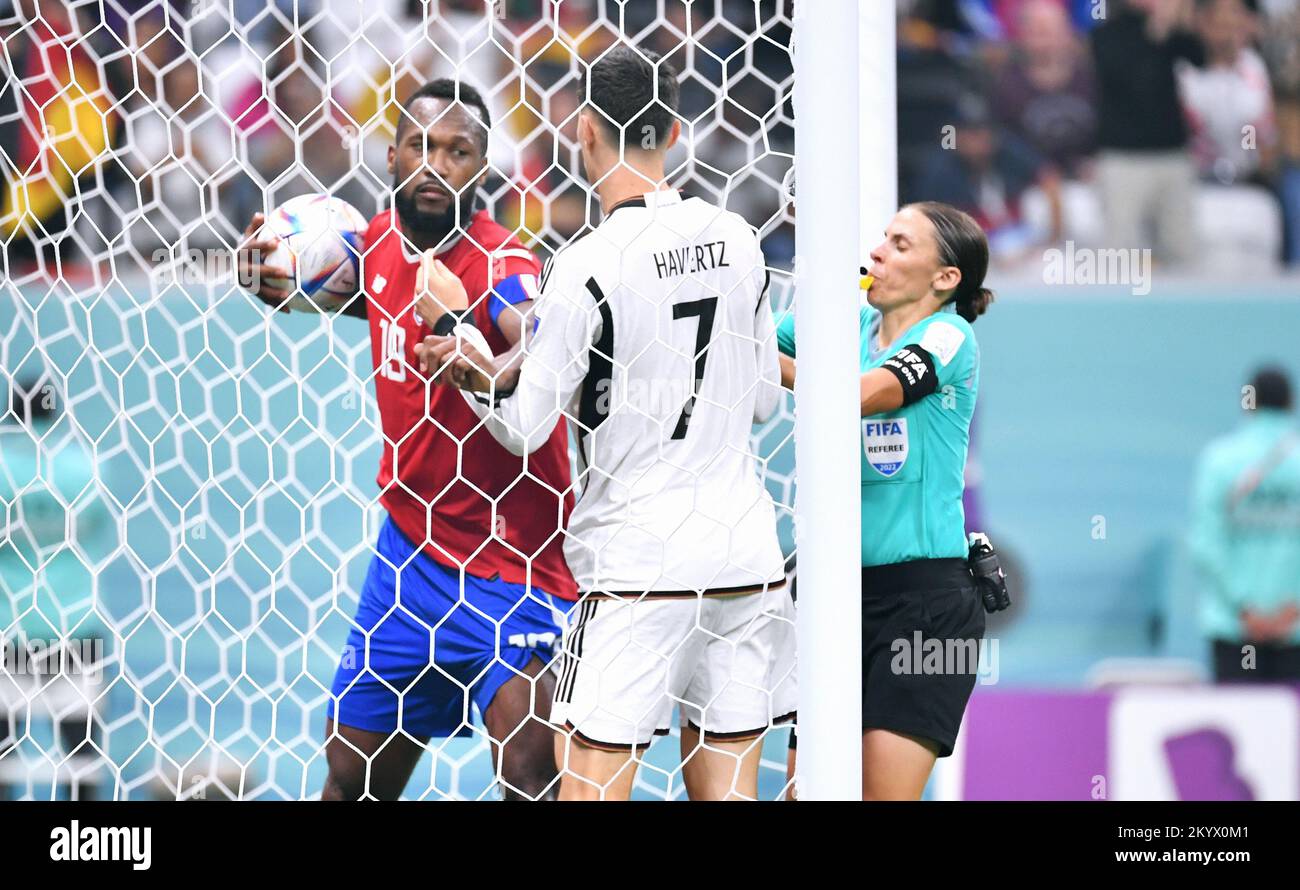 Coupe du monde de football 2022, Qatar, stade Al Bayt, Costa Rica contre Allemagne ; Banque D'Images