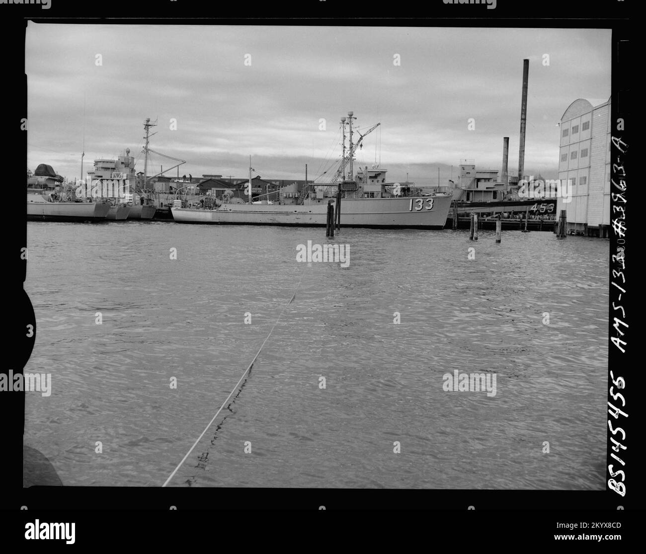 AMS-60 , navires, navires, bateaux, Histoire navale, Marine Banque D'Images