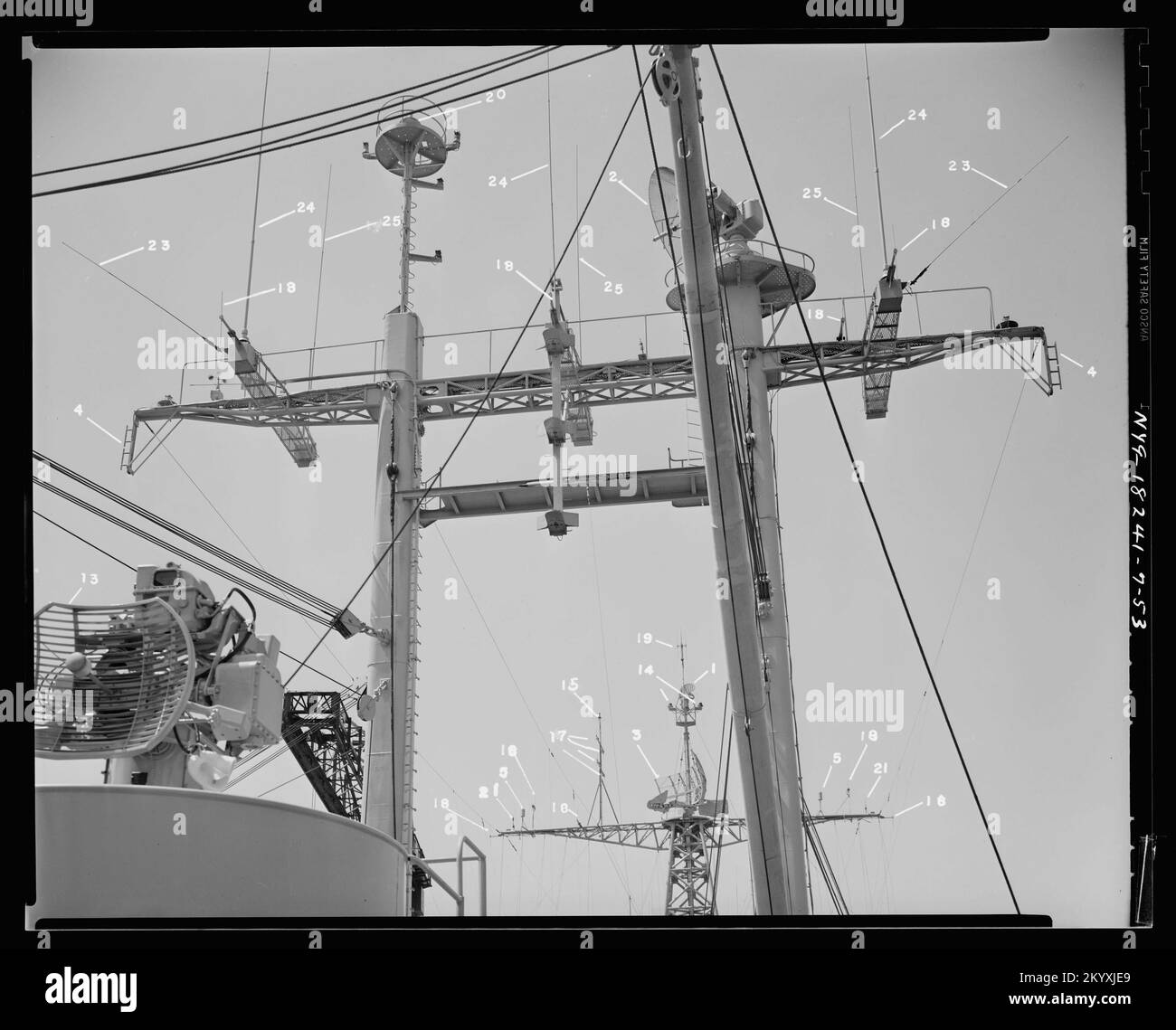 AGC-7 McKinley , navires, navires, bateaux, Histoire navale, Marine Banque D'Images