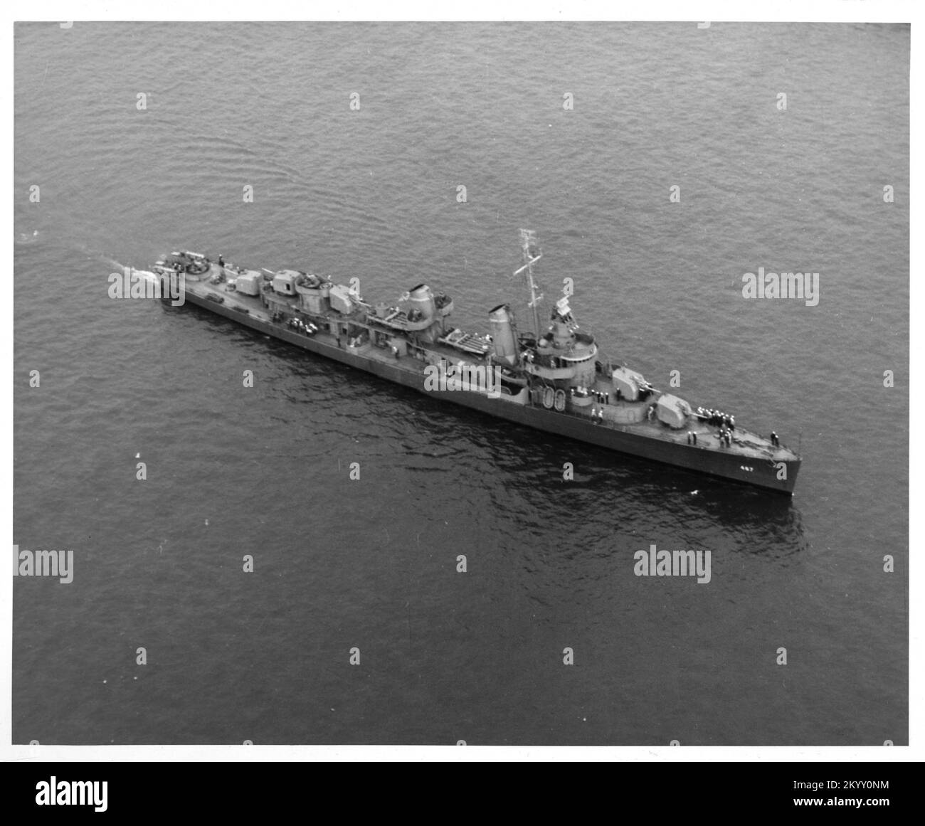 DD-467 Strong , navires, navires, bateaux, Histoire navale, Marine Banque D'Images