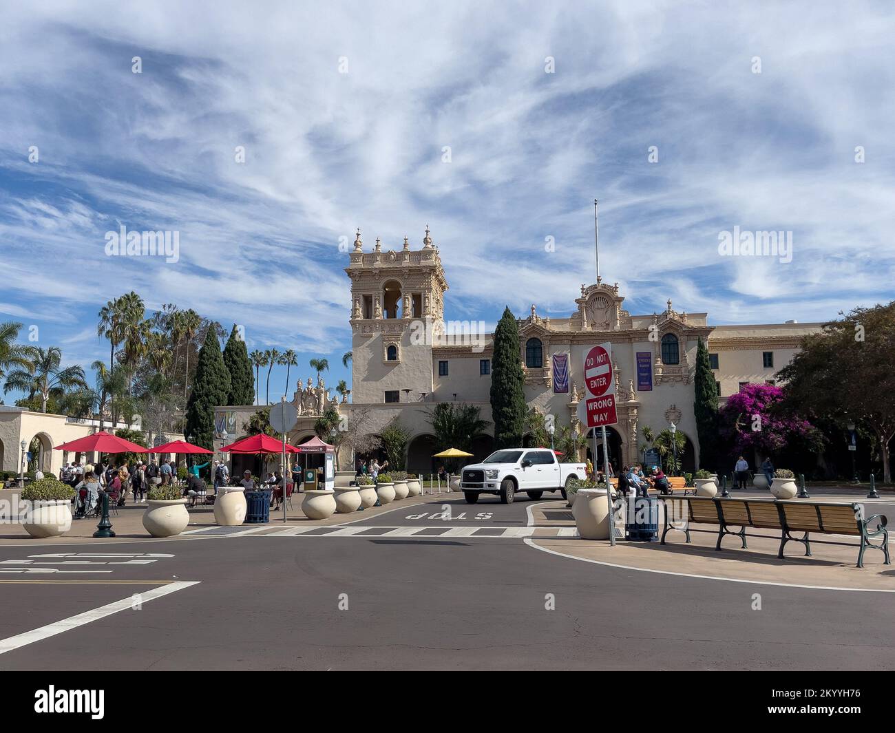 La Casa Del Prado à Balboa Park à San Diego, Californie, Banque D'Images