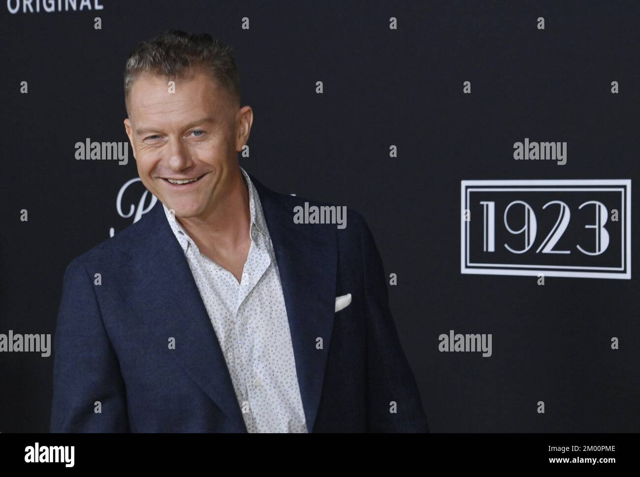 Los Angeles, États-Unis. 02nd décembre 2022. James Badge Dale, membre du casting, assiste à la première de la série télévisée WESTERN dramatique de Paramount '1923' au Hollywood American Legion Post 43 à Los Angeles vendredi, 2 décembre 2022. Scénario : les Hollandais sont confrontés à un nouvel ensemble de défis au début du siècle 20th, dont la montée de l'expansion occidentale, la prohibition et la Grande Dépression. Photo de Jim Ruymen/UPI crédit: UPI/Alay Live News Banque D'Images