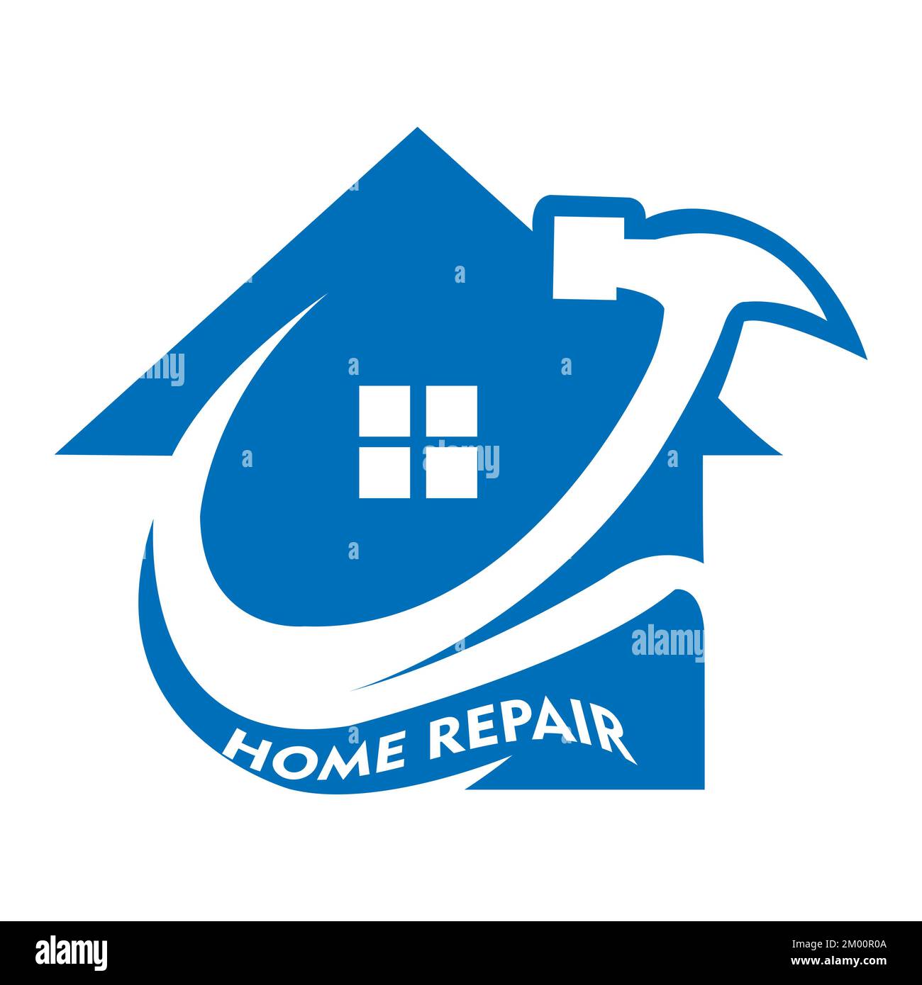 Home Repair logo Template Design, icône Outils. Réparation de panneau de maison.EPS10 Illustration de Vecteur