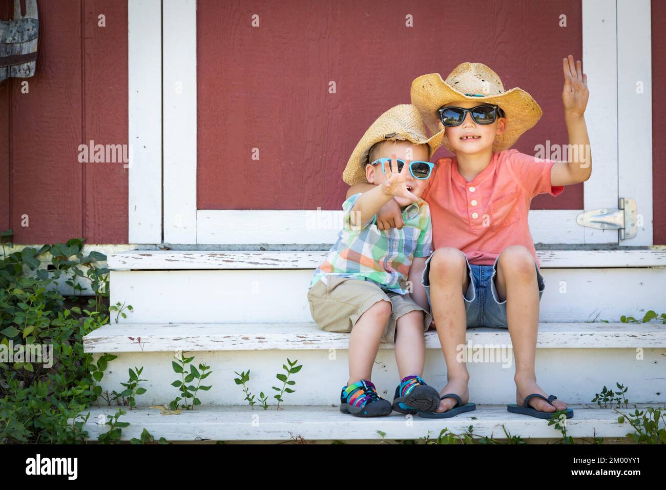 Cowboy with sunglasses Banque de photographies et d'images à haute  résolution - Alamy
