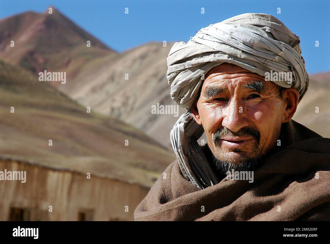 Syadara (Siyah Darah), province de Bamyan (Bamiyan) / Afghanistan : un afghan dans la petite ville de Syadara, dans le centre de l'Afghanistan. Banque D'Images
