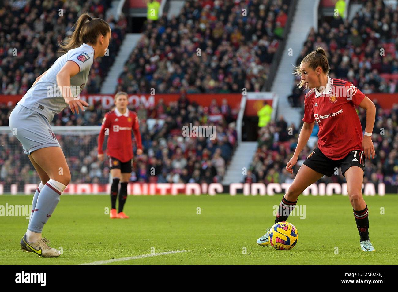 Old Trafford, Manchester, Royaume-Uni. 3rd décembre 2022. Super League football pour Femme, Manchester United contre Aston Villa Ella Toone de Manchester United Credit: Action plus Sports/Alay Live News Banque D'Images