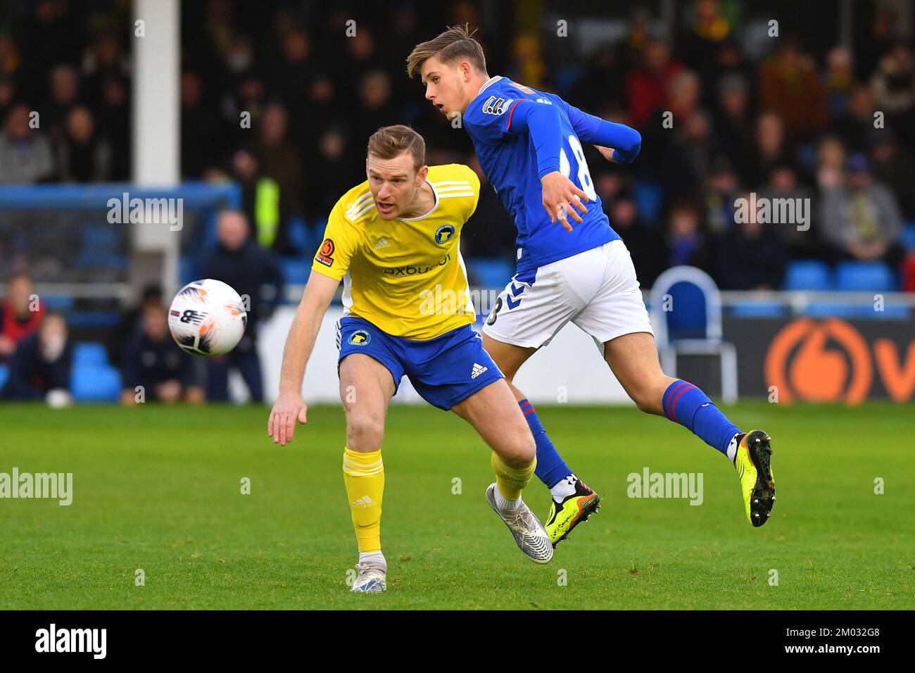 Solihull, Royaume-Uni. 02nd décembre 2022. Sydie Peck d'Oldham Athletic lors du match de la Vanarama National League entre Solihull Moors et Oldham Athletic au parc Damson, Solihull le samedi 3rd décembre 2022. (Credit: Eddie Garvey | MI News) Credit: MI News & Sport /Alay Live News Banque D'Images