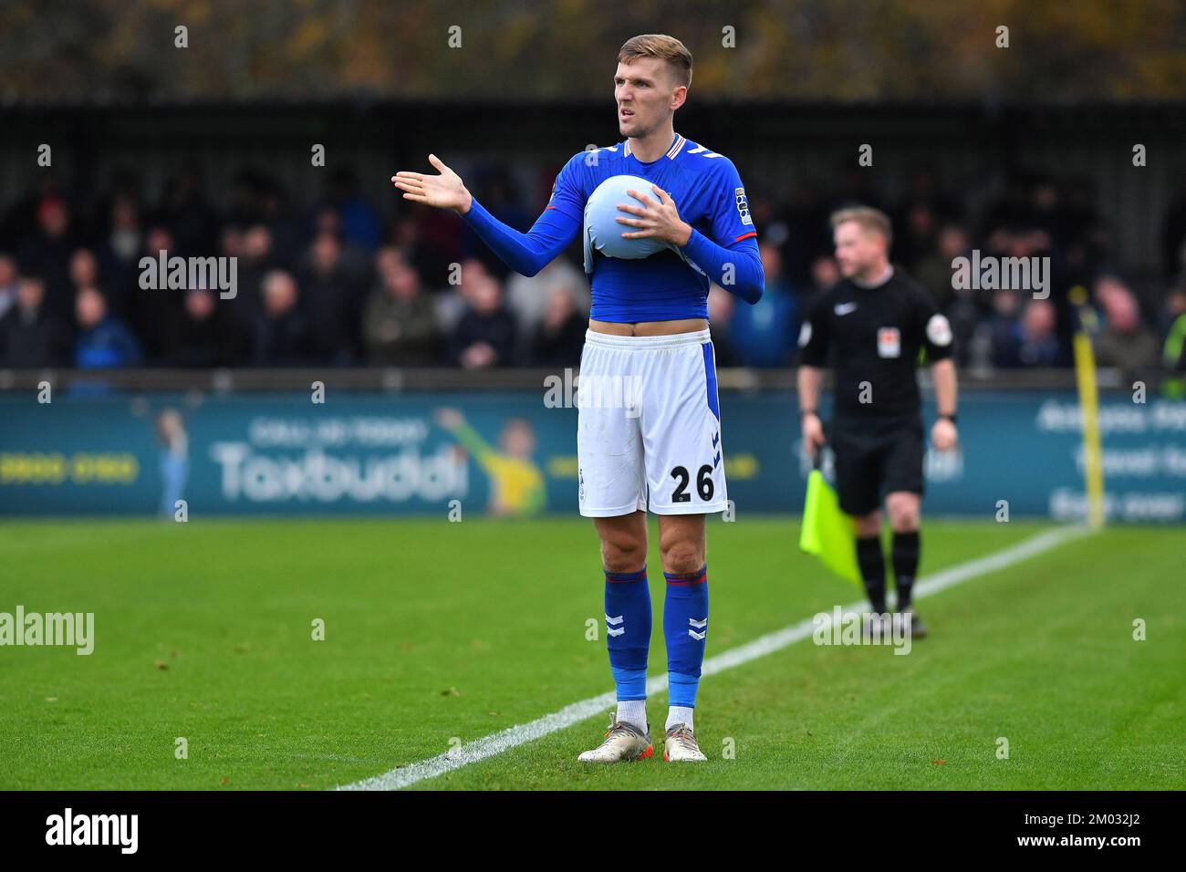 Solihull, Royaume-Uni. 02nd décembre 2022. Mark Kitching de Oldham Athletic lors du match de la Vanarama National League entre Solihull Moors et Oldham Athletic au parc Damson, Solihull le samedi 3rd décembre 2022. (Credit: Eddie Garvey | MI News) Credit: MI News & Sport /Alay Live News Banque D'Images