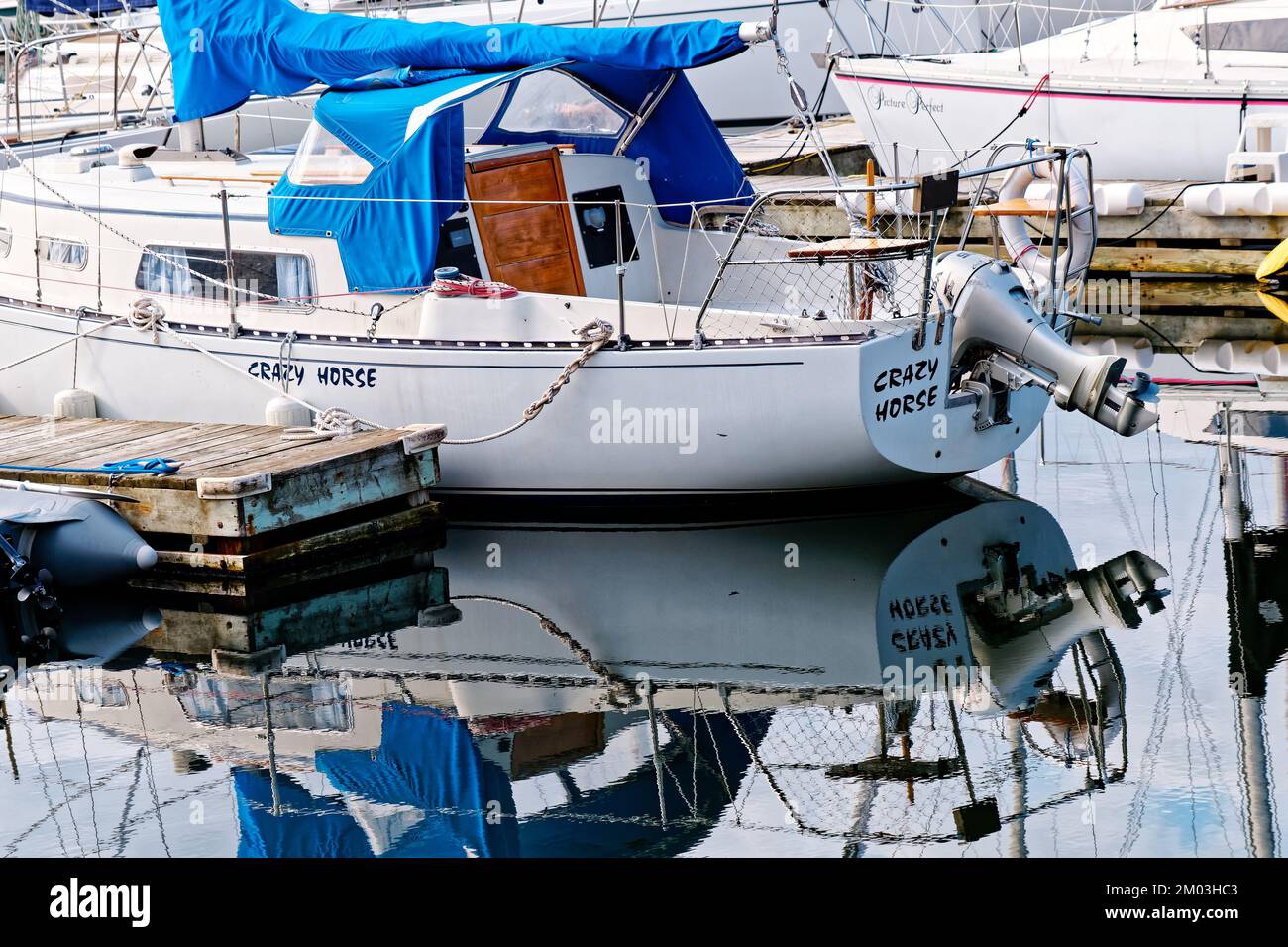 Crazy Horse Cabin Cruiser Banque D'Images