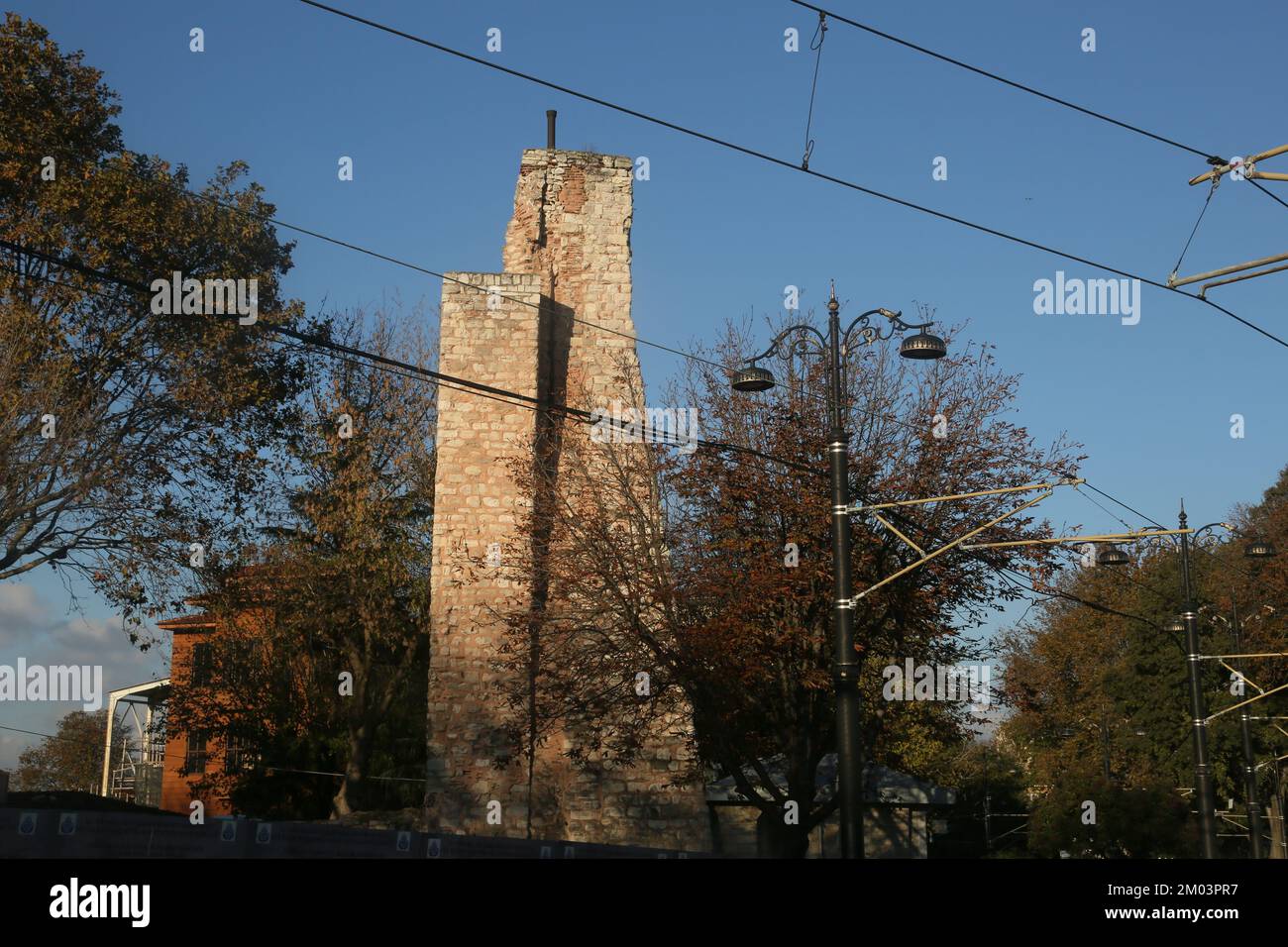 Citerne Basilique (turc: Yerebatan Sarnici) à la place Sultanahmet à Istanbul, Turquie. Banque D'Images