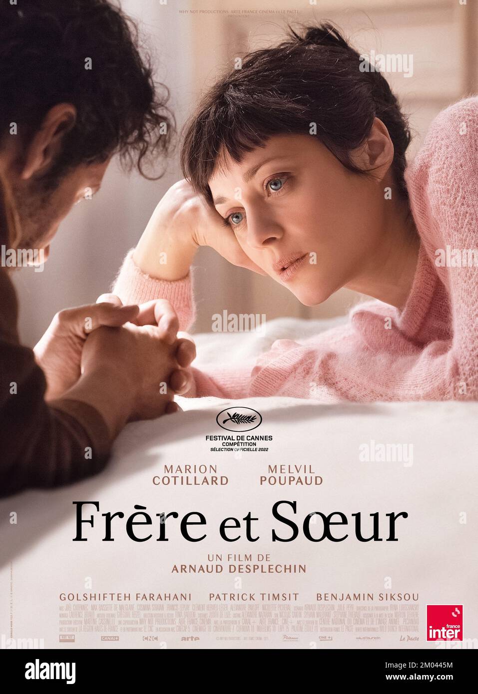 FRÈRE ET SŒUR (2022) -titre original: FRÈRE et SOEUR-, réalisé par ARNAUD DESPLECHIN. Credit: POURQUOI PAS PRODUCTIONS / Album Banque D'Images