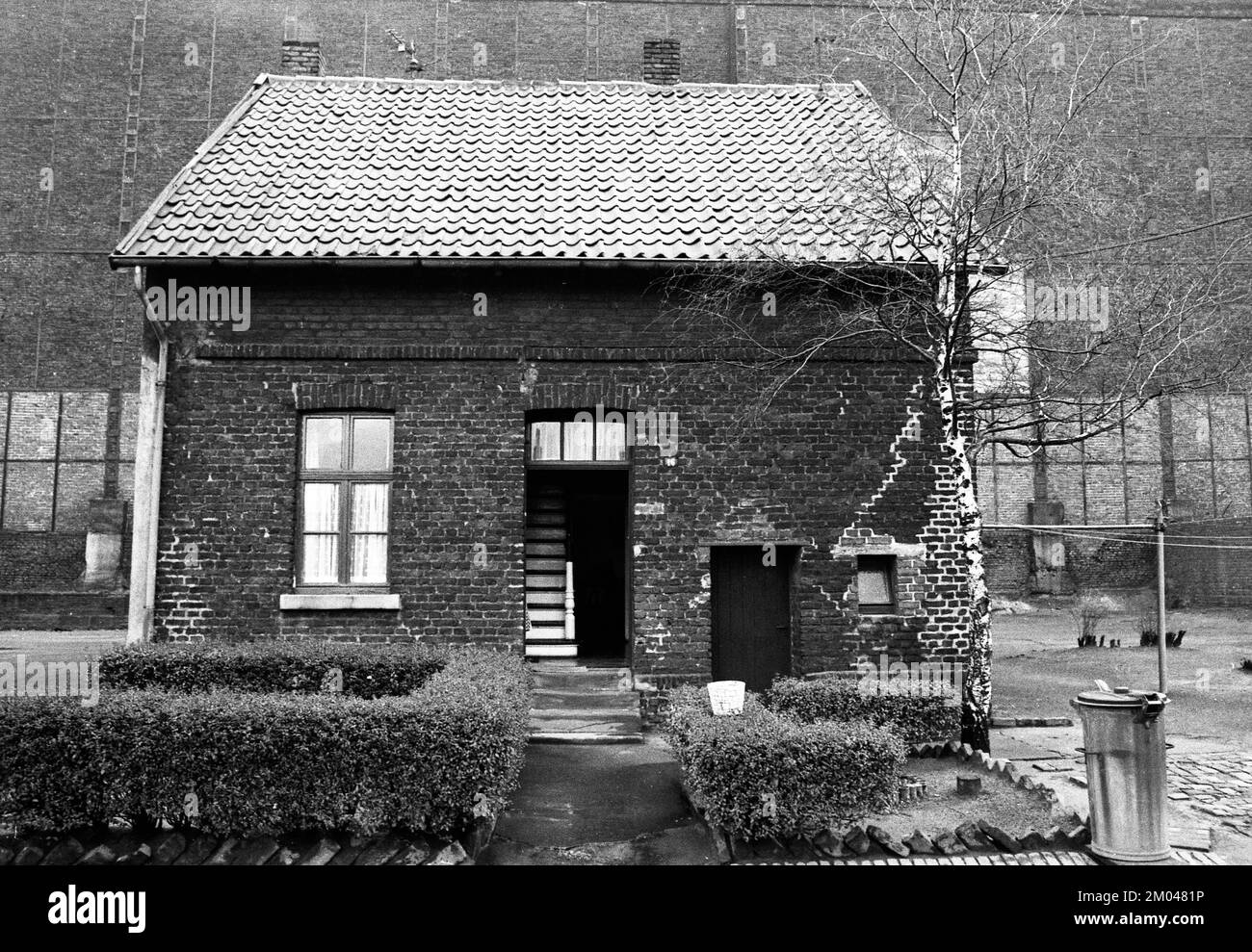 Sur ce site de la ville de Bochum, photographié ici en 01.02.1975, une incinération de déchets a été prévue en 1975, Allemagne, Europe Banque D'Images