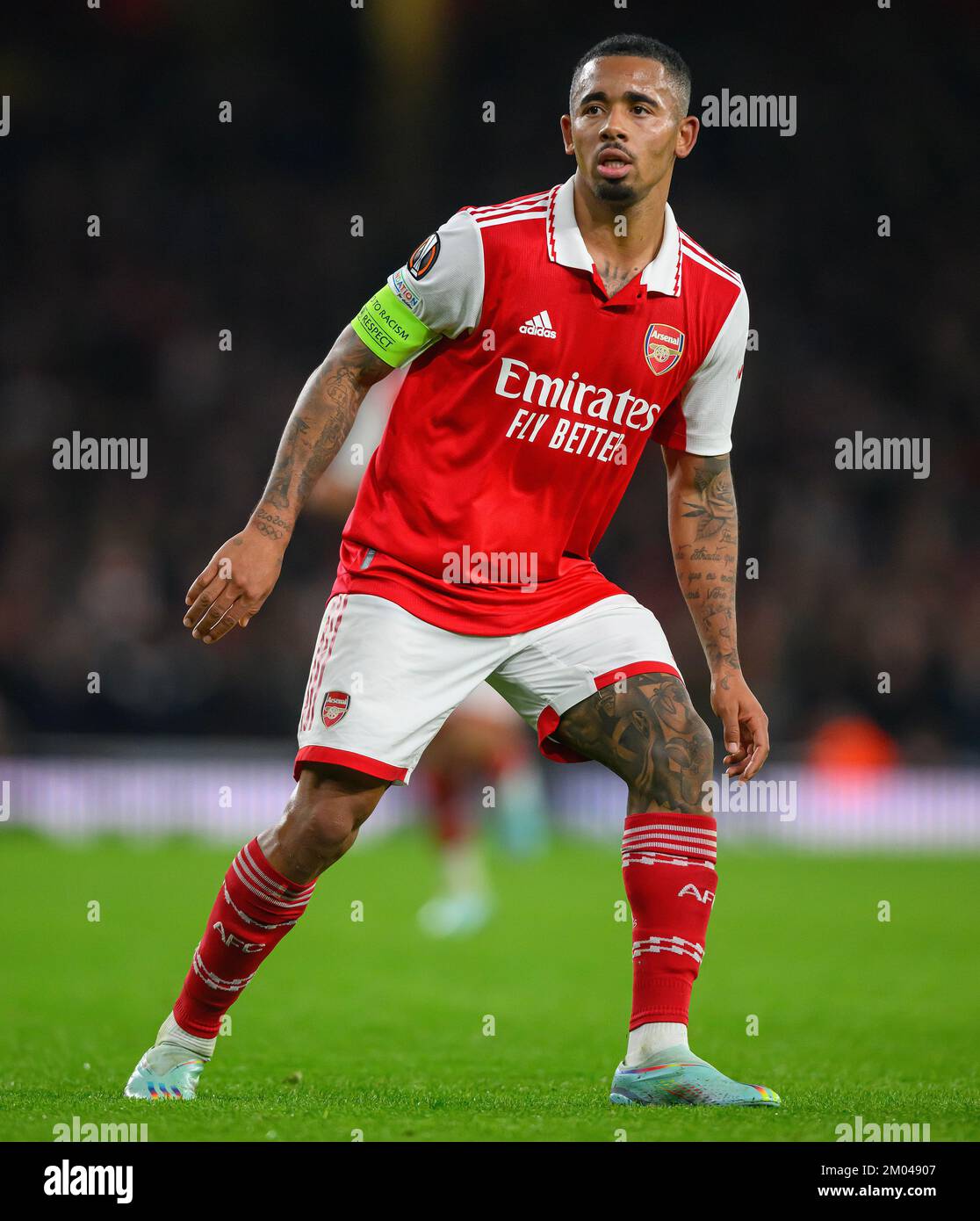 03 Nov 2022 - Arsenal / FC Zurich - UEFA Europa League - Groupe A - Emirates Stadium Gabriel Jesus d'Arsenal pendant le match contre FC Zurich photo : Mark pain / Alay Banque D'Images