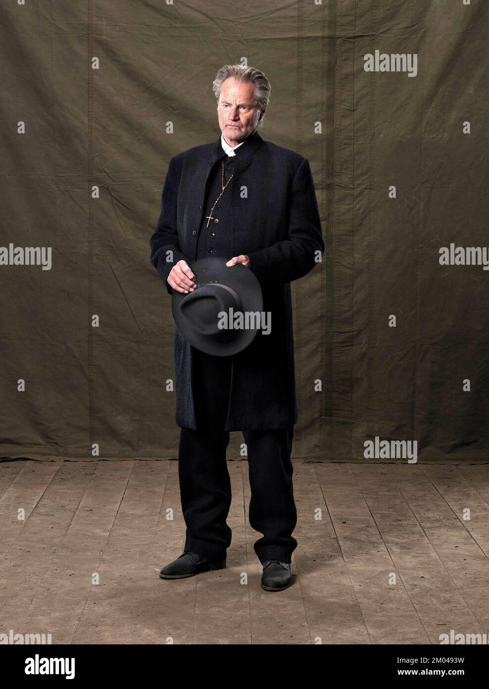 SAM SHEPARD à KLONDIKE (2014), dirigé par SIMON CELLAN JONES. Crédit : CANAL/album DE DÉCOUVERTE Banque D'Images