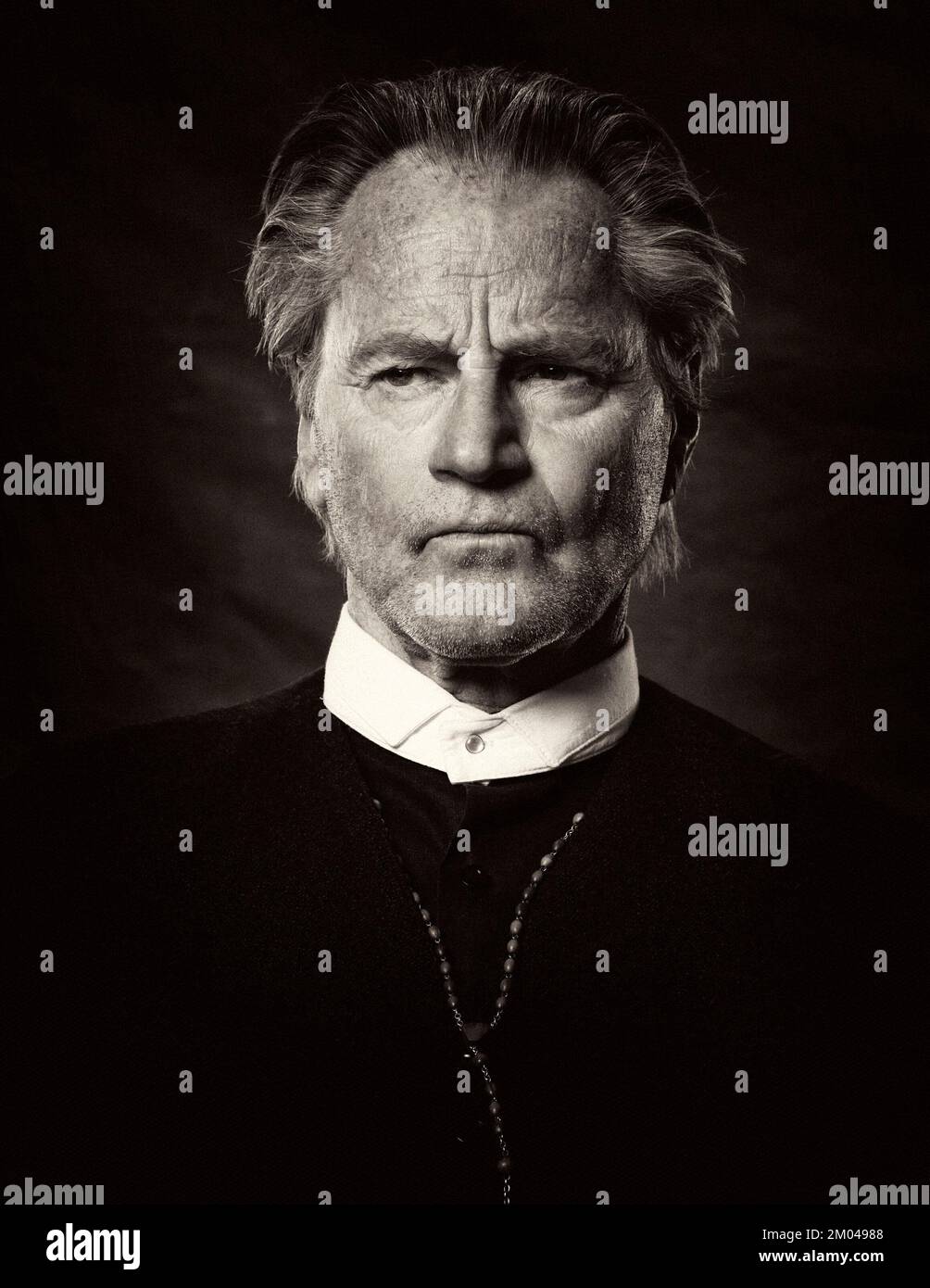 SAM SHEPARD à KLONDIKE (2014), dirigé par SIMON CELLAN JONES. Crédit : CANAL/album DE DÉCOUVERTE Banque D'Images