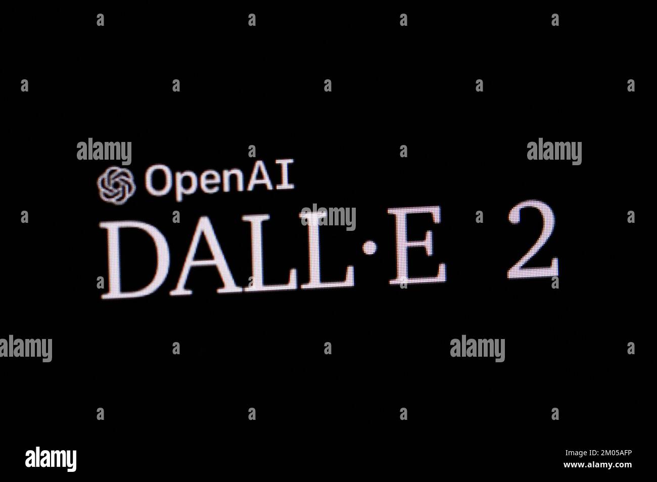 Logo/ Markenname/ marque: DALL E 2 (Open ai), Berlin (nur fuer redaktionelle Verwendung. Keine Werbung. Banque de référence : http://www.360-berlin. Banque D'Images