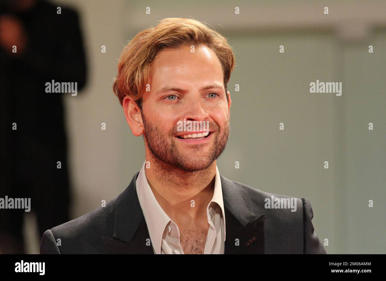 Alessandro Borghi tapis rouge Venise 2022 finale Banque D'Images