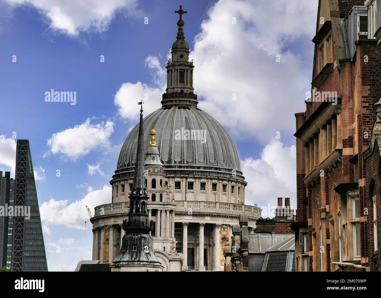 Cathédrale Saint-Paul Londres Royaume-Uni (Angleterre) Banque D'Images