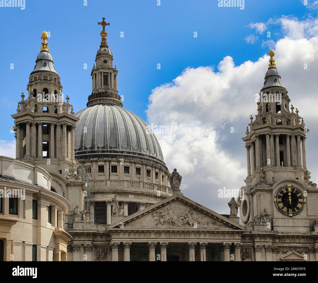 Cathédrale Saint-Paul Londres Royaume-Uni (Angleterre) Banque D'Images