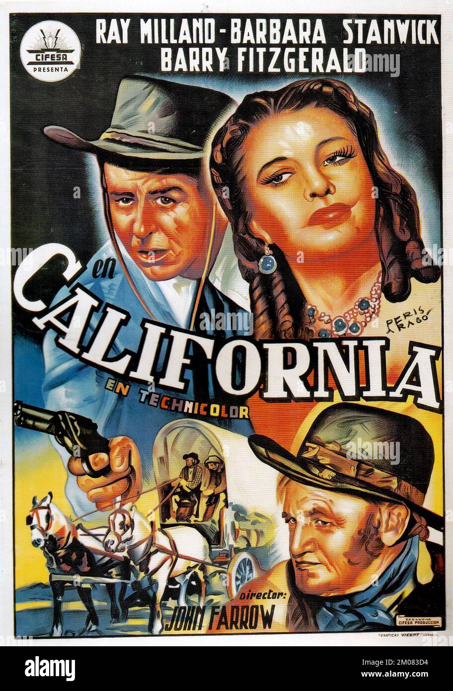 CALIFORNIE (1947), réalisé par JOHN FARROW. Crédit : PHOTOS / Album PARAMOUNT Banque D'Images