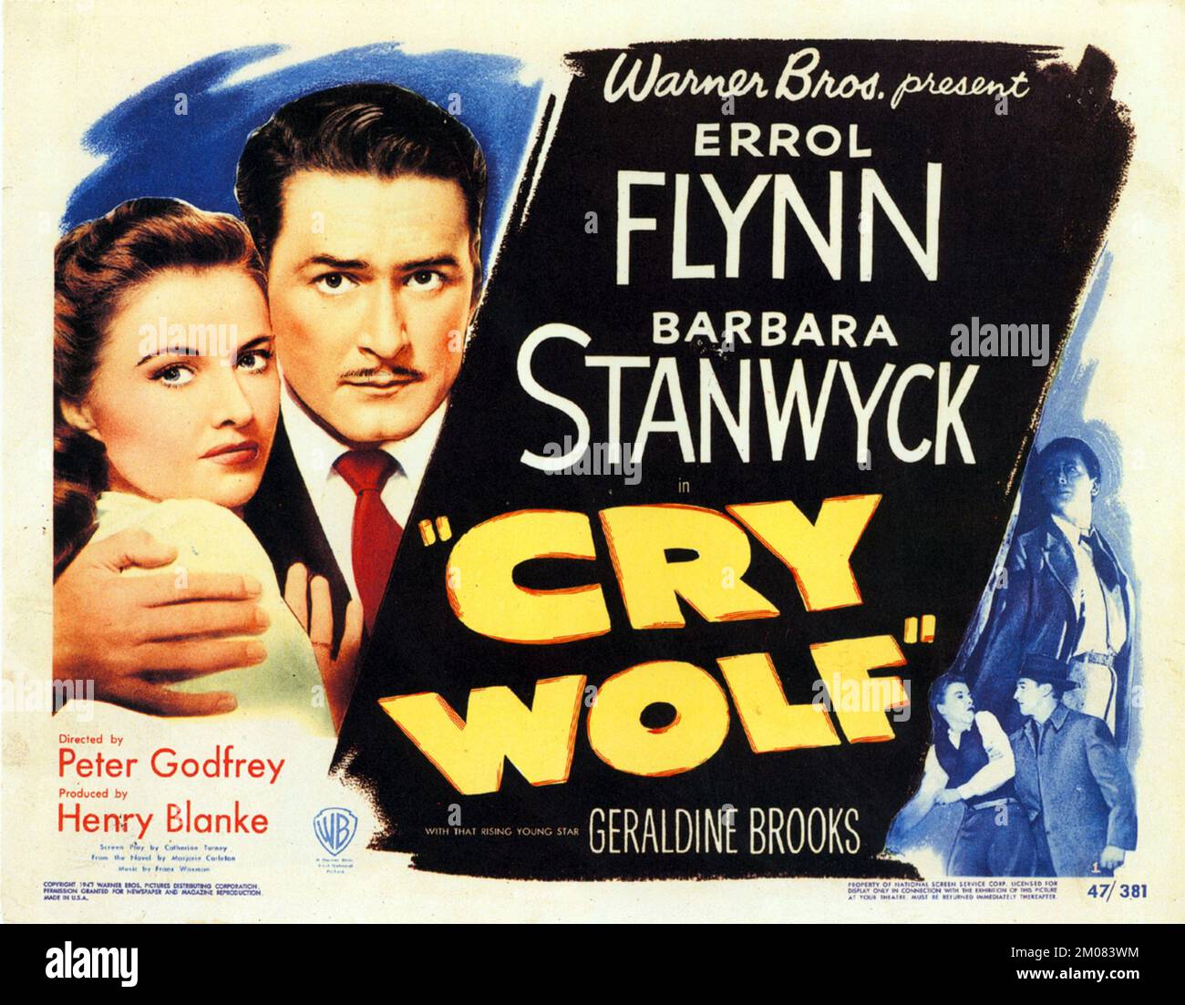 CRI WOLF (1947), réalisé par PETER GODFREY. Credit: WARNER BROS/PREMIER NATIONAL / Album Banque D'Images