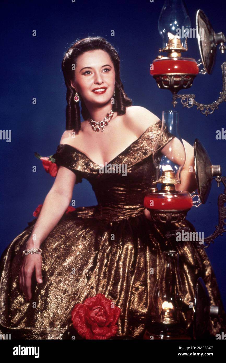 BARBARA STANWYCK en CALIFORNIE (1947), dirigée par JOHN FARROW. Crédit : PHOTOS / Album PARAMOUNT Banque D'Images